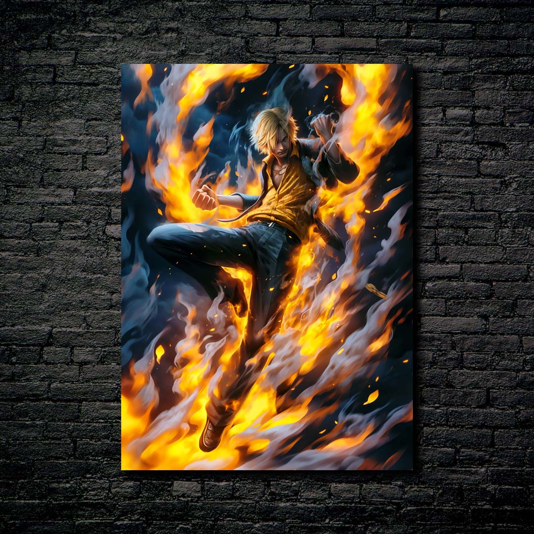 one piece sanji diable jambe