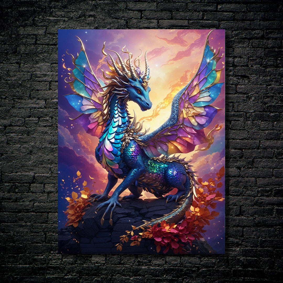 Diamond Dragon-designed by @AungKhantNaing