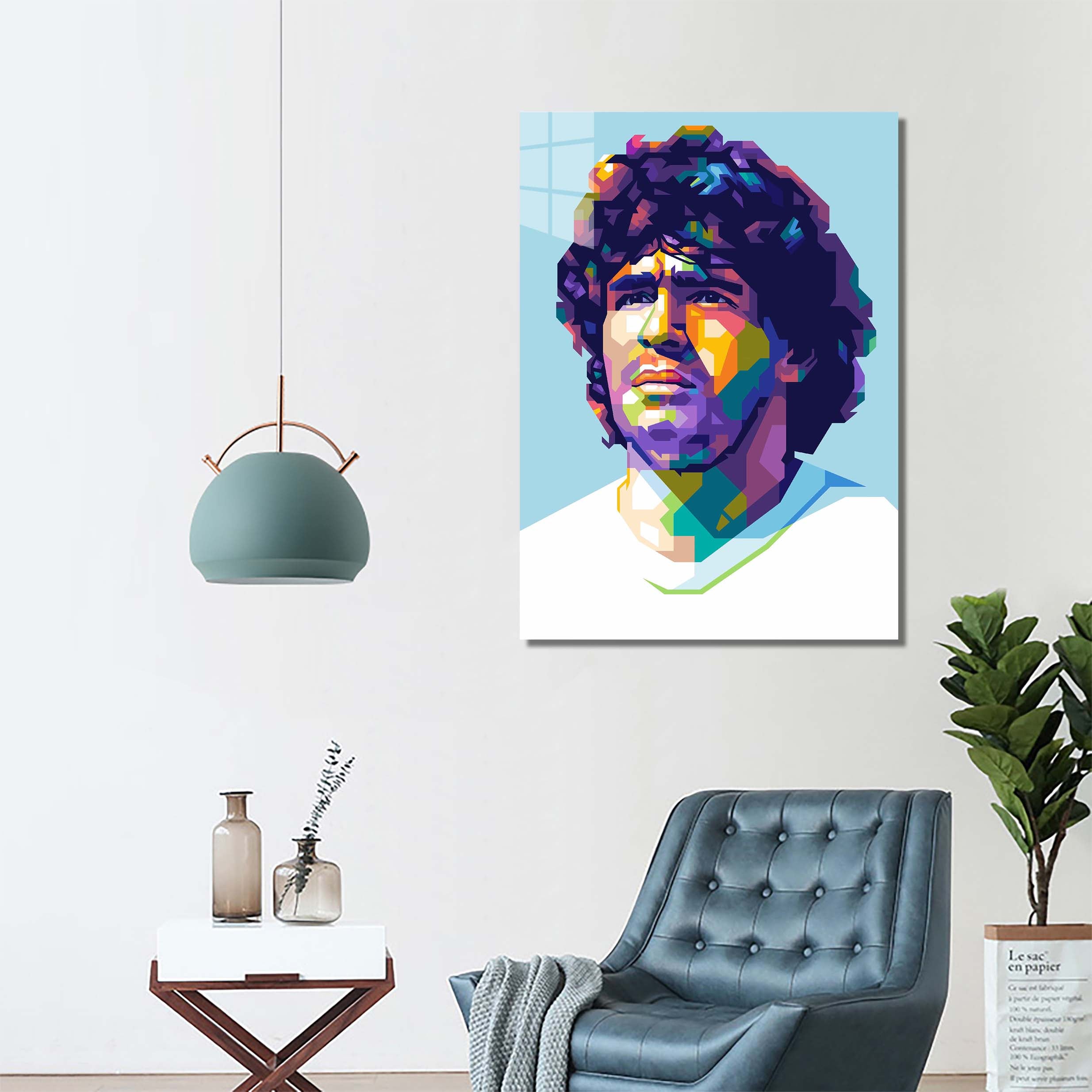Diego Maradona Popart-designed by @Agil Topann