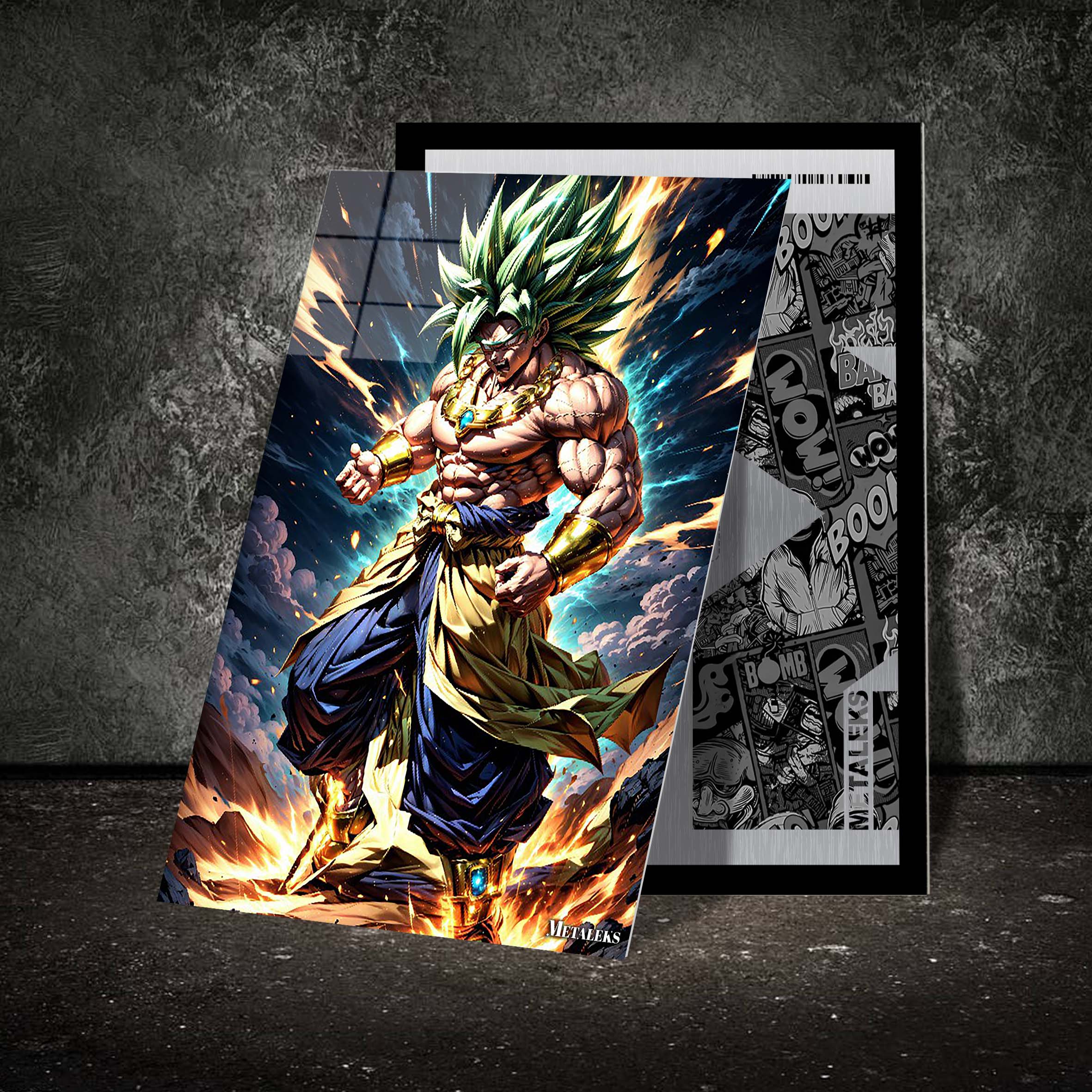 DragonBall-Broly SS2-designed by @Makai