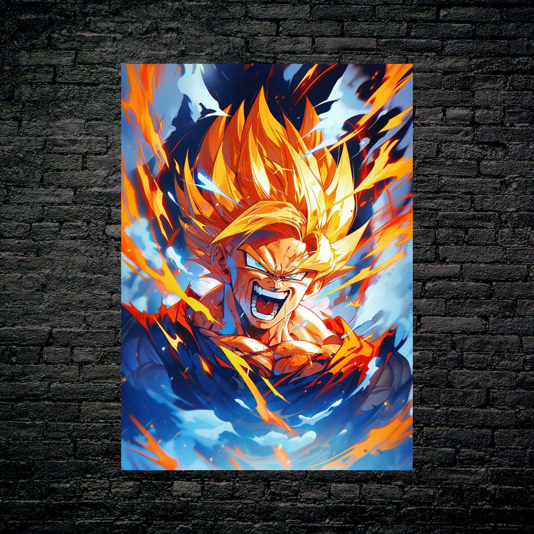 Dragon Ball Art Concept Poster-designed by @Sawyer