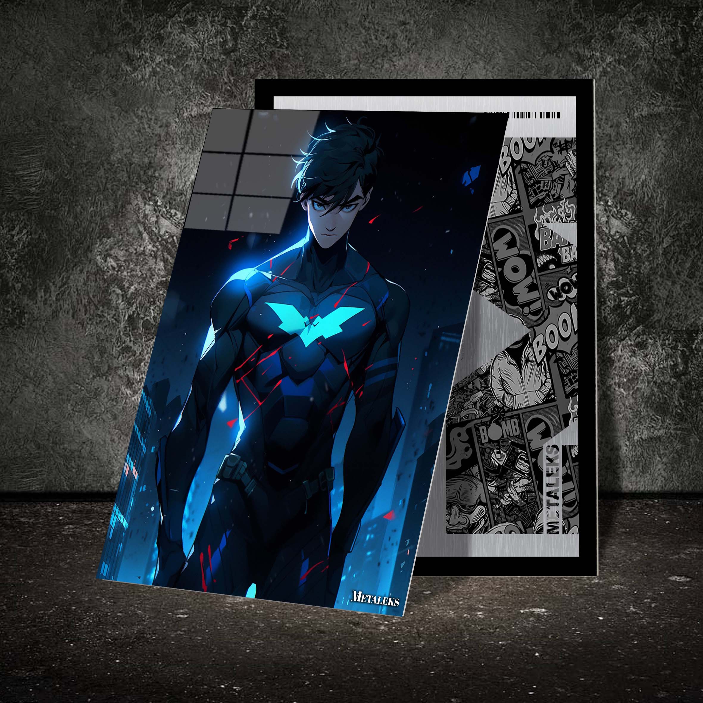 Dynamic Legacy_ Nightwing's Solo Flight Beyond Batman-designed by @theanimecrossover