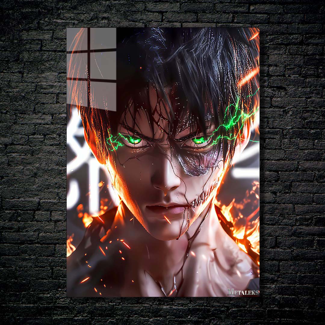 Eren Yeager Poster Titan