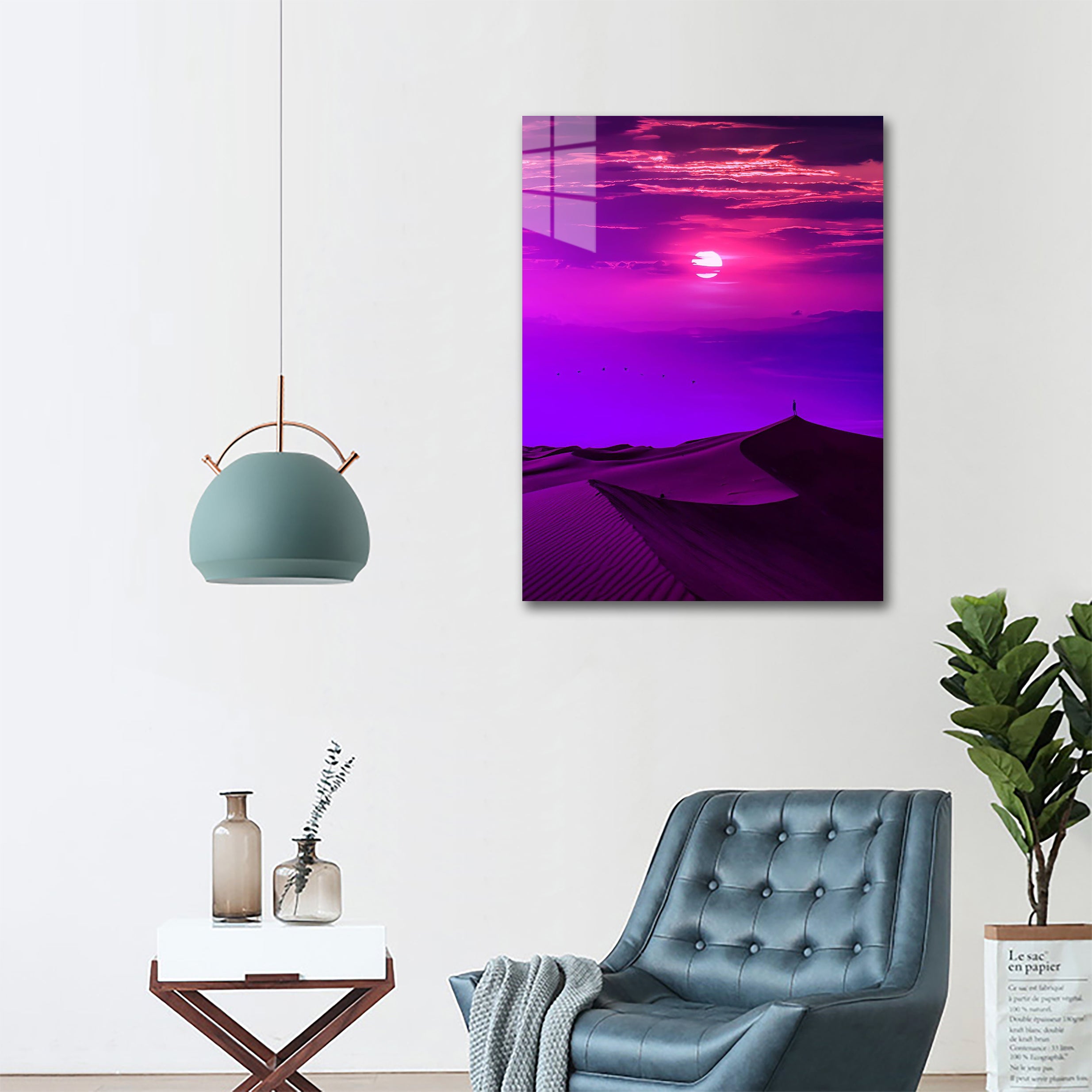 Ethereal Plum Hues-Artwork de @RITVIK TAKKAR