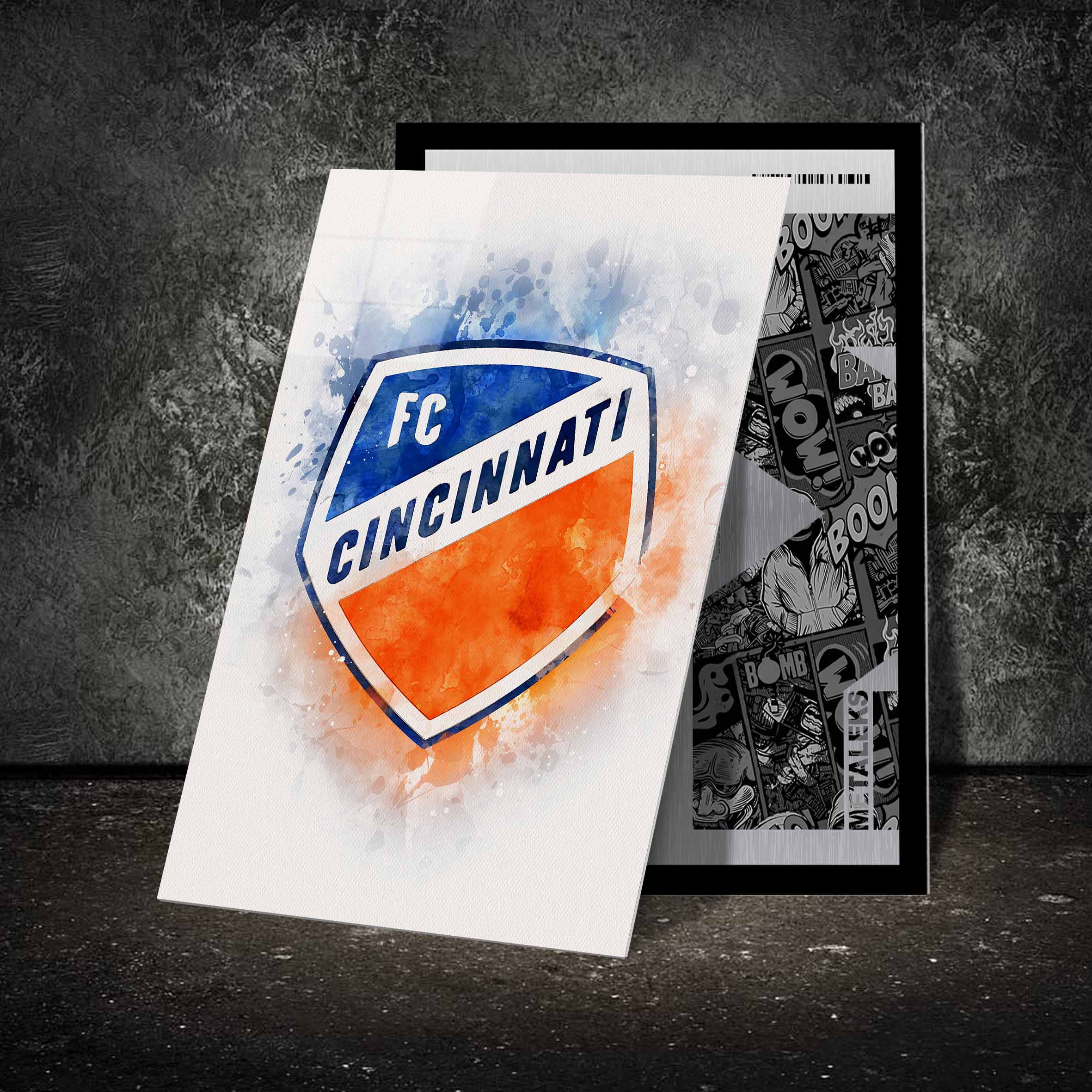 FC Cincinnati water color