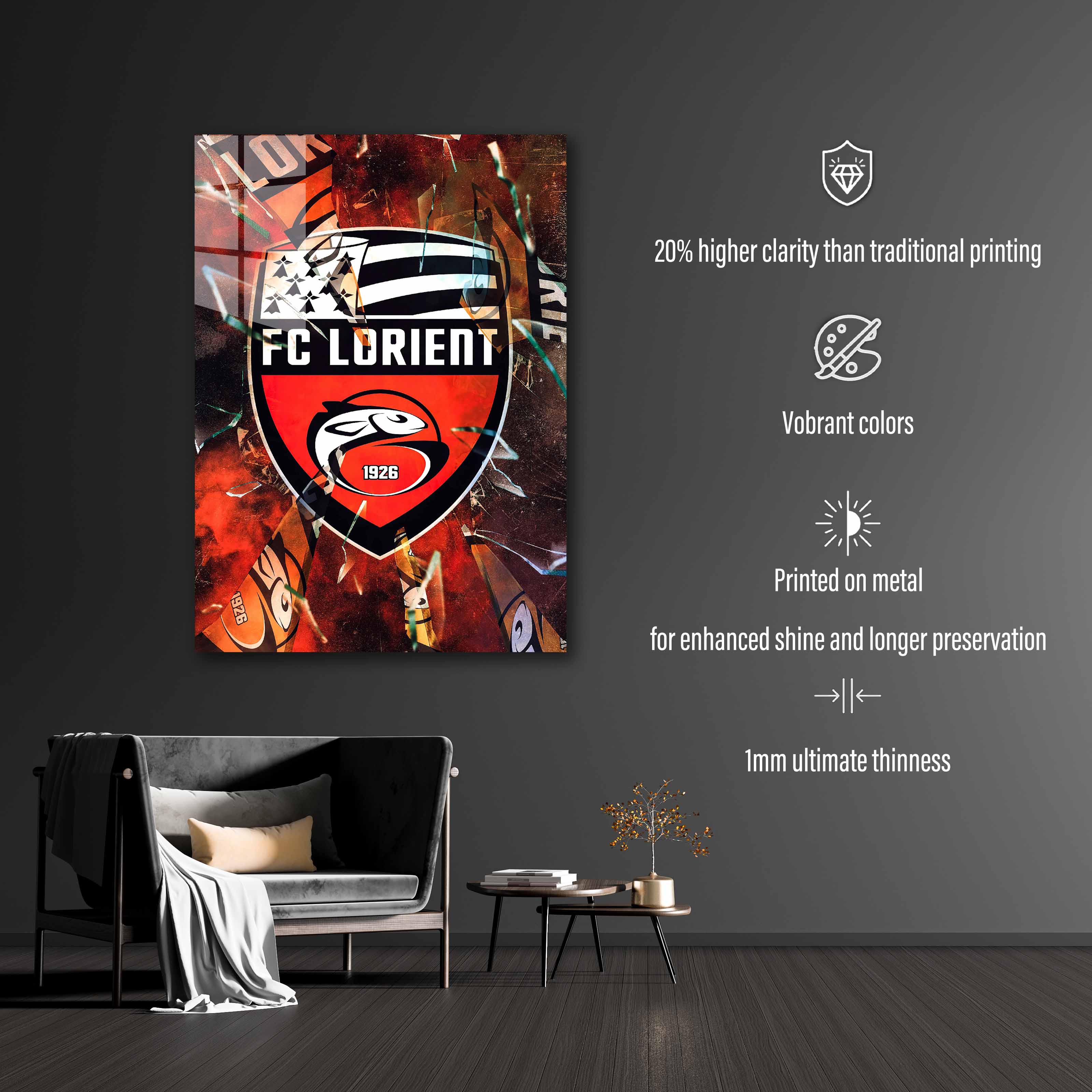 FC Lorient Bretagne poster