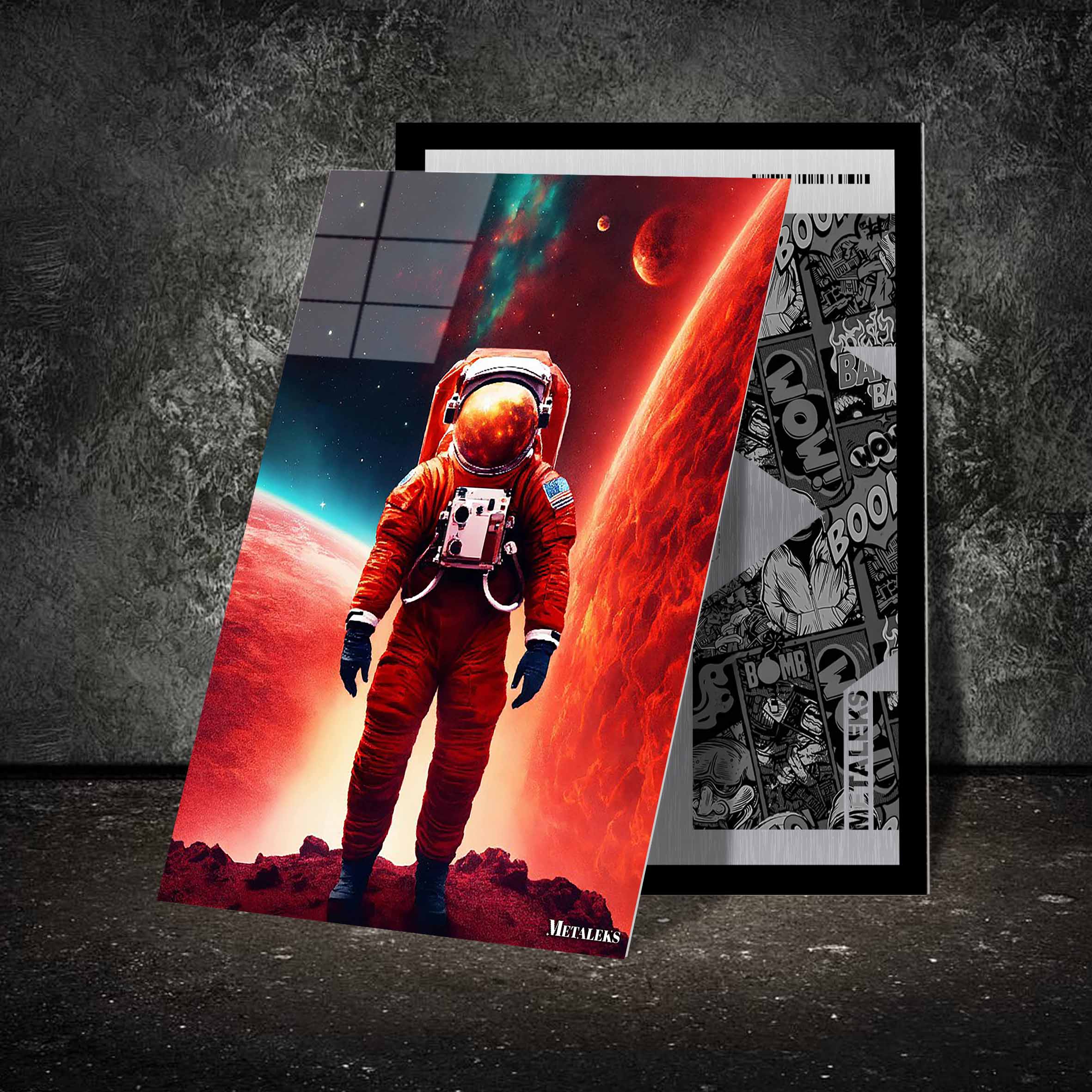 Fantasy Astronaut Red-designed by @Firkins