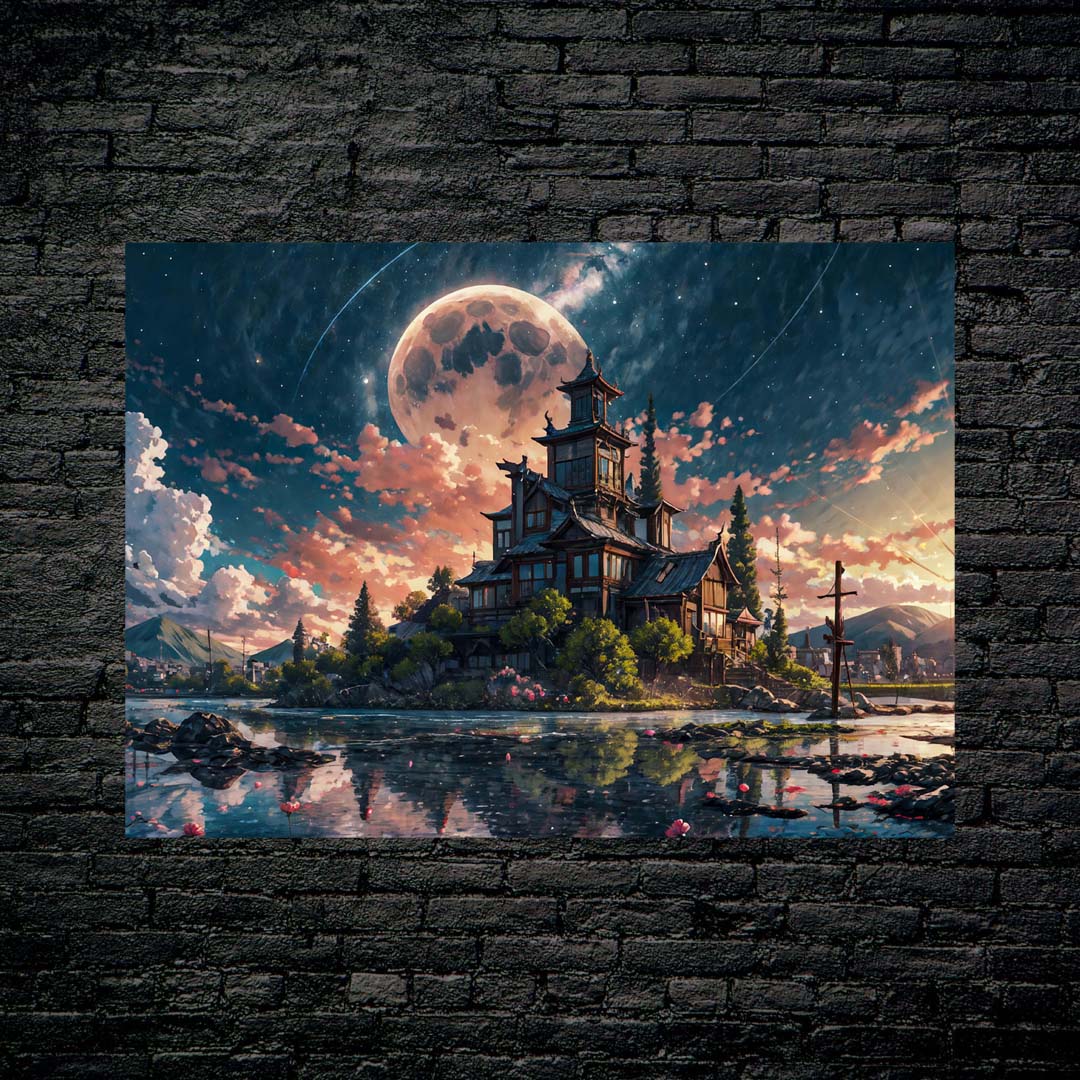 Fantasy Landscape Castle-designed by @DynCreative