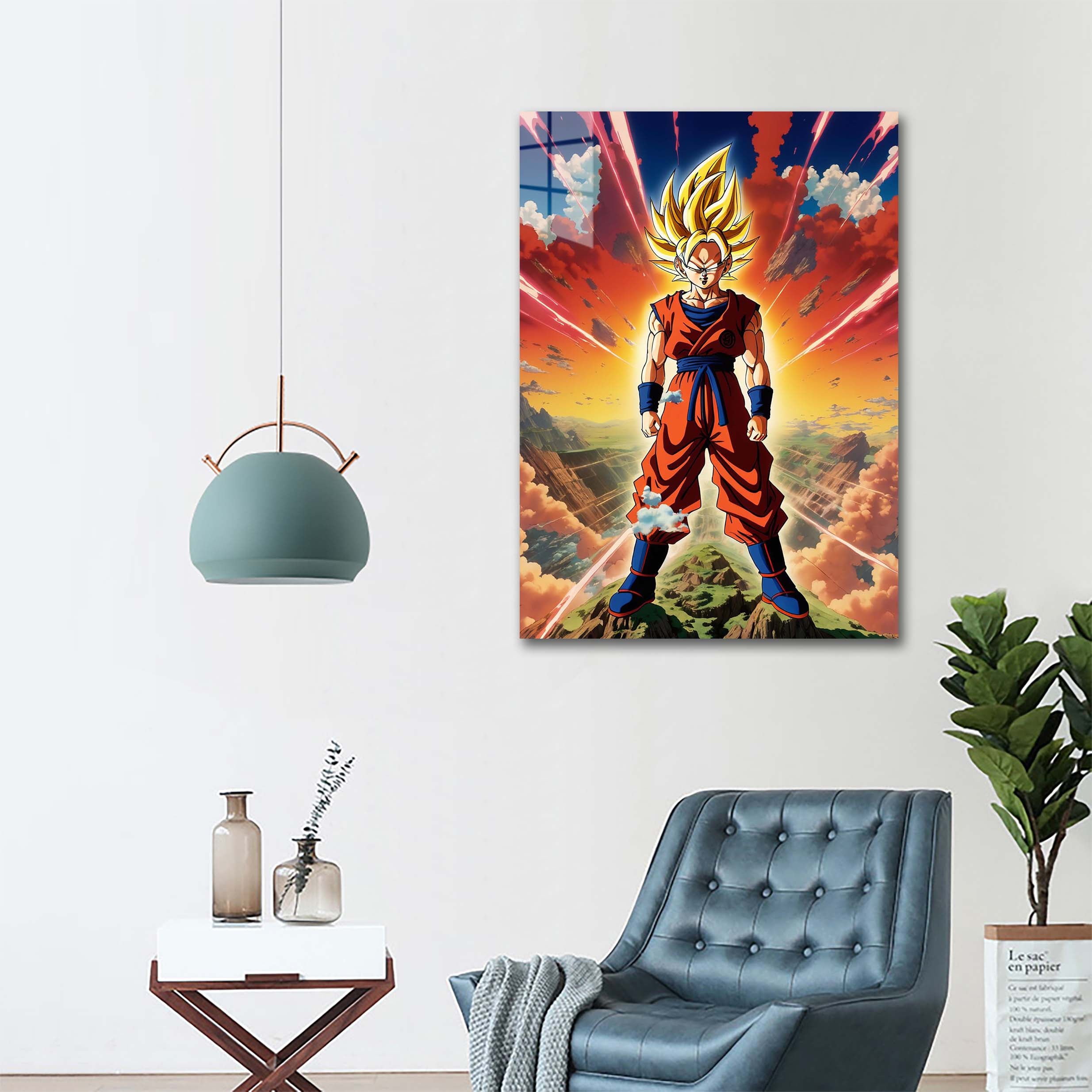 Fighting Goku 1-Artwork by @sloggi