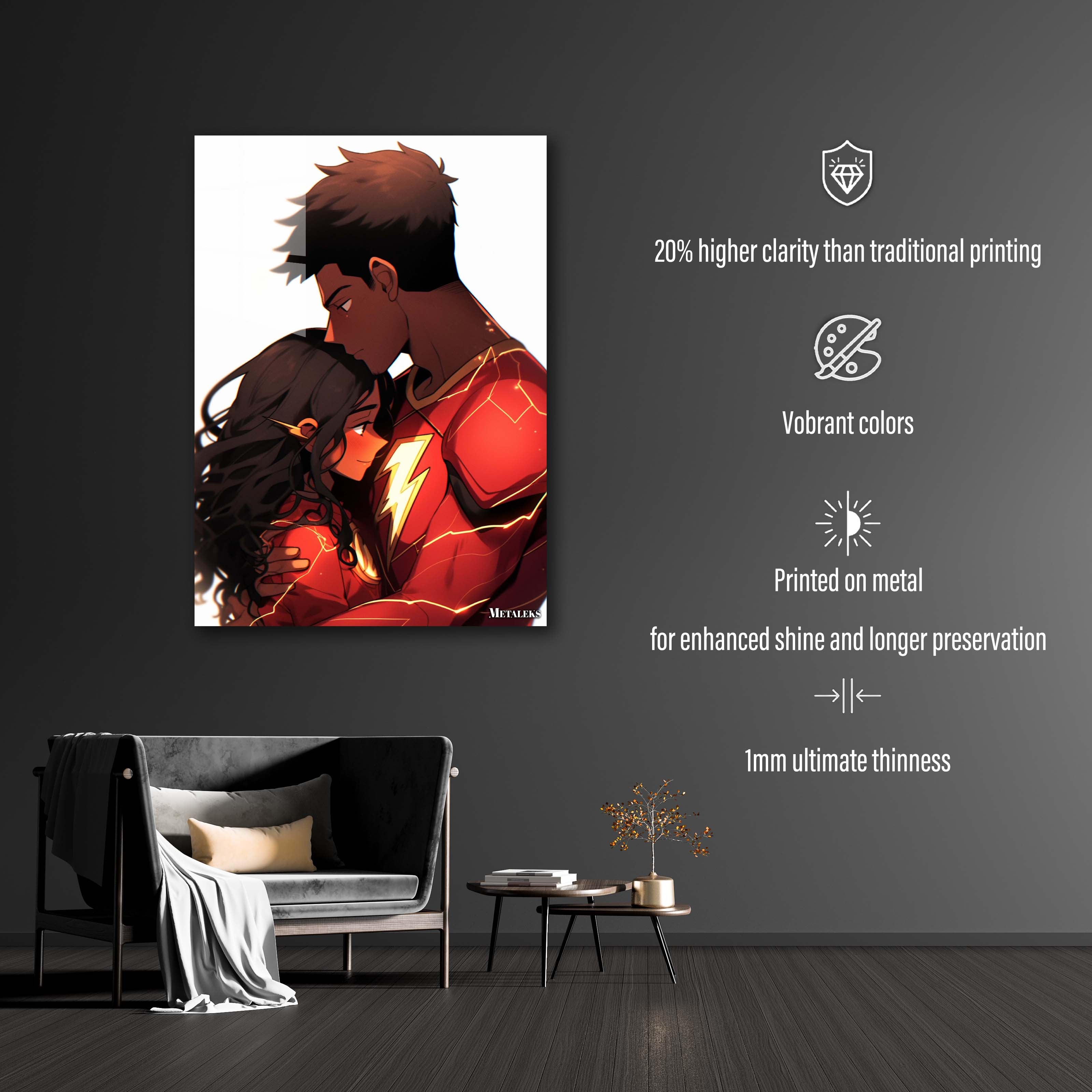 Flashpoint Hearts_ Flash and Iris's Dynamic Connection-designed by @theanimecrossover