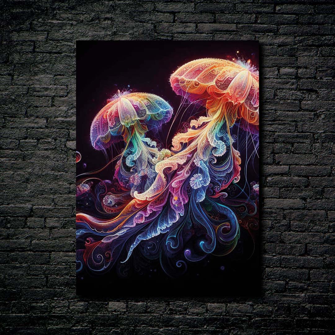 Flower Jellyfish 01-designed by @Krizeggers