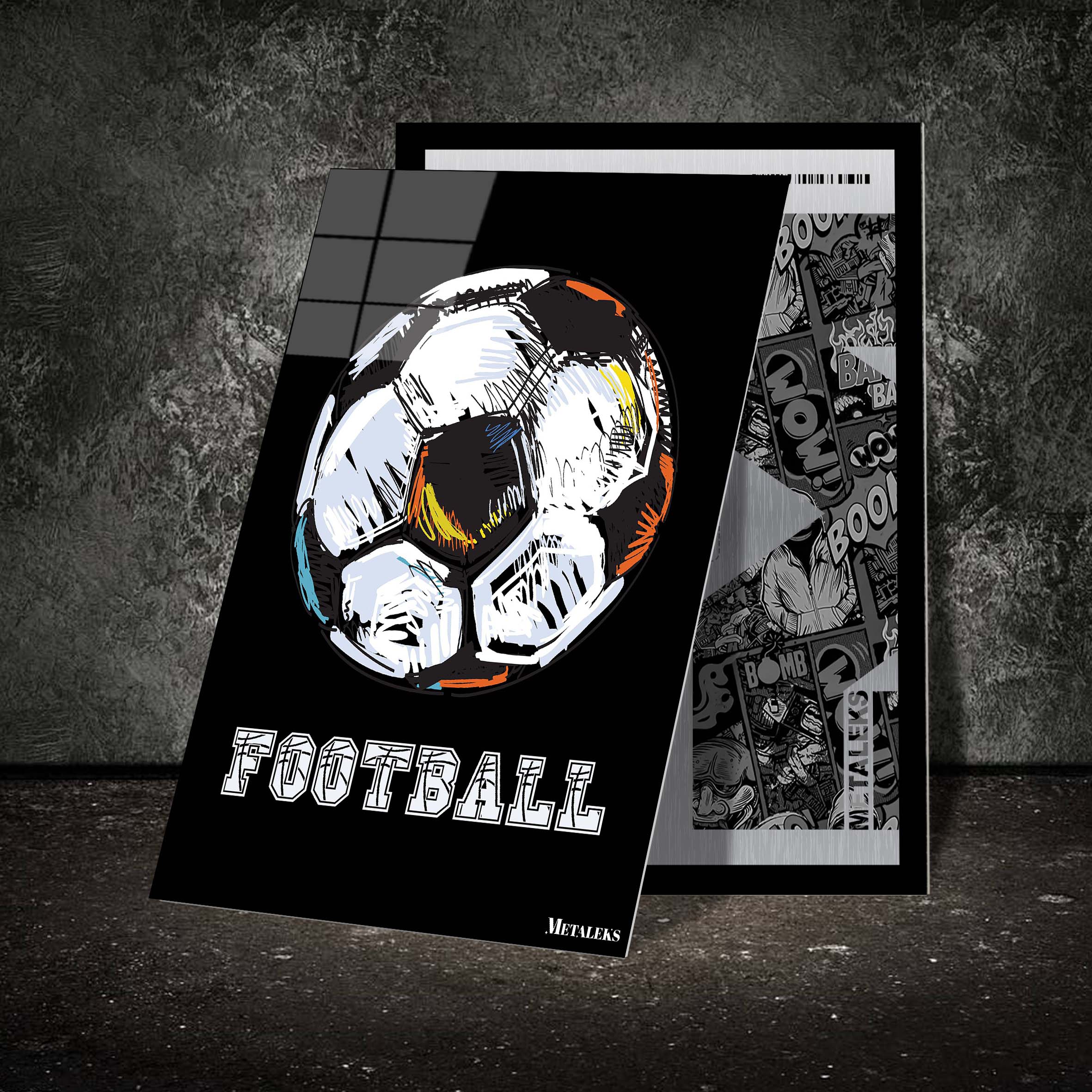 Football Portrait-designed by @Wijaki Thaisusuken