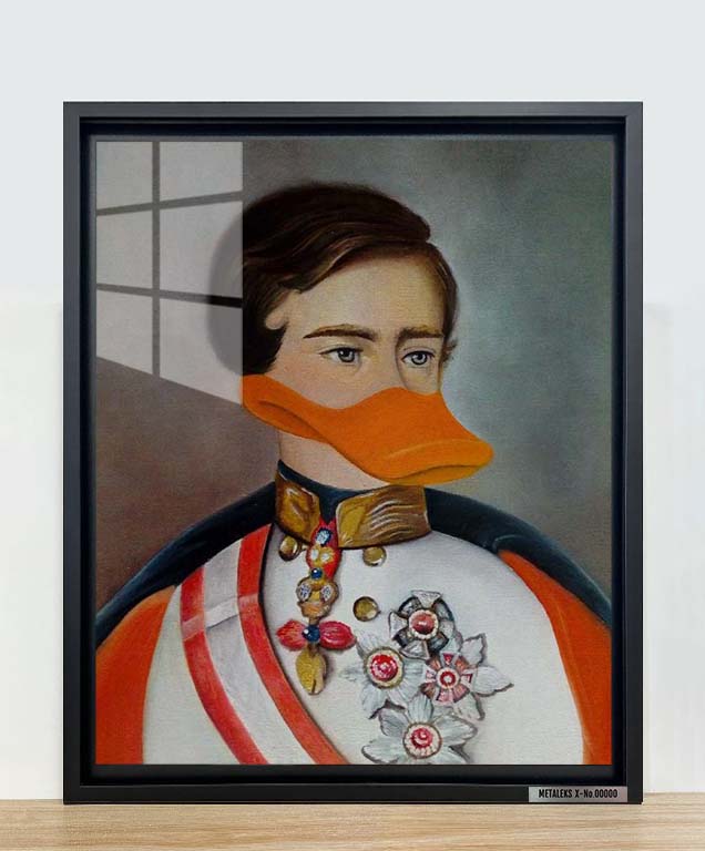 Franz Donald Duck- ARTWORK BY katysart.artist