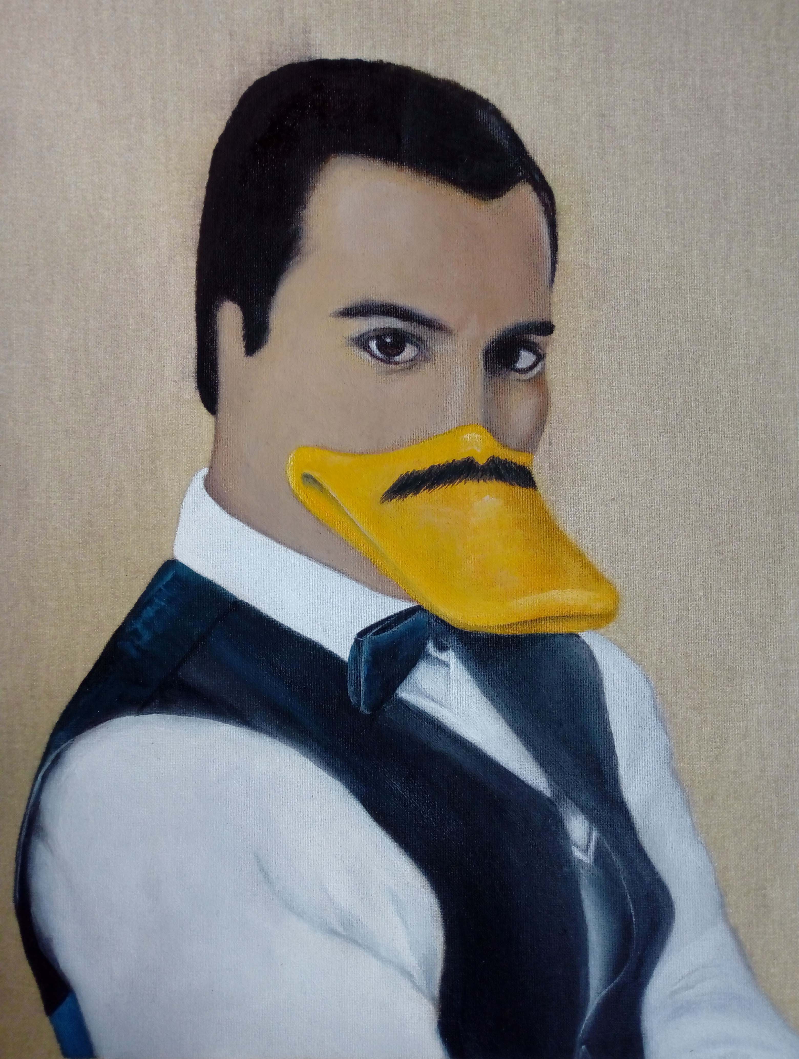 Freddie Donald Duck- ARTWORK BY katysart.artist