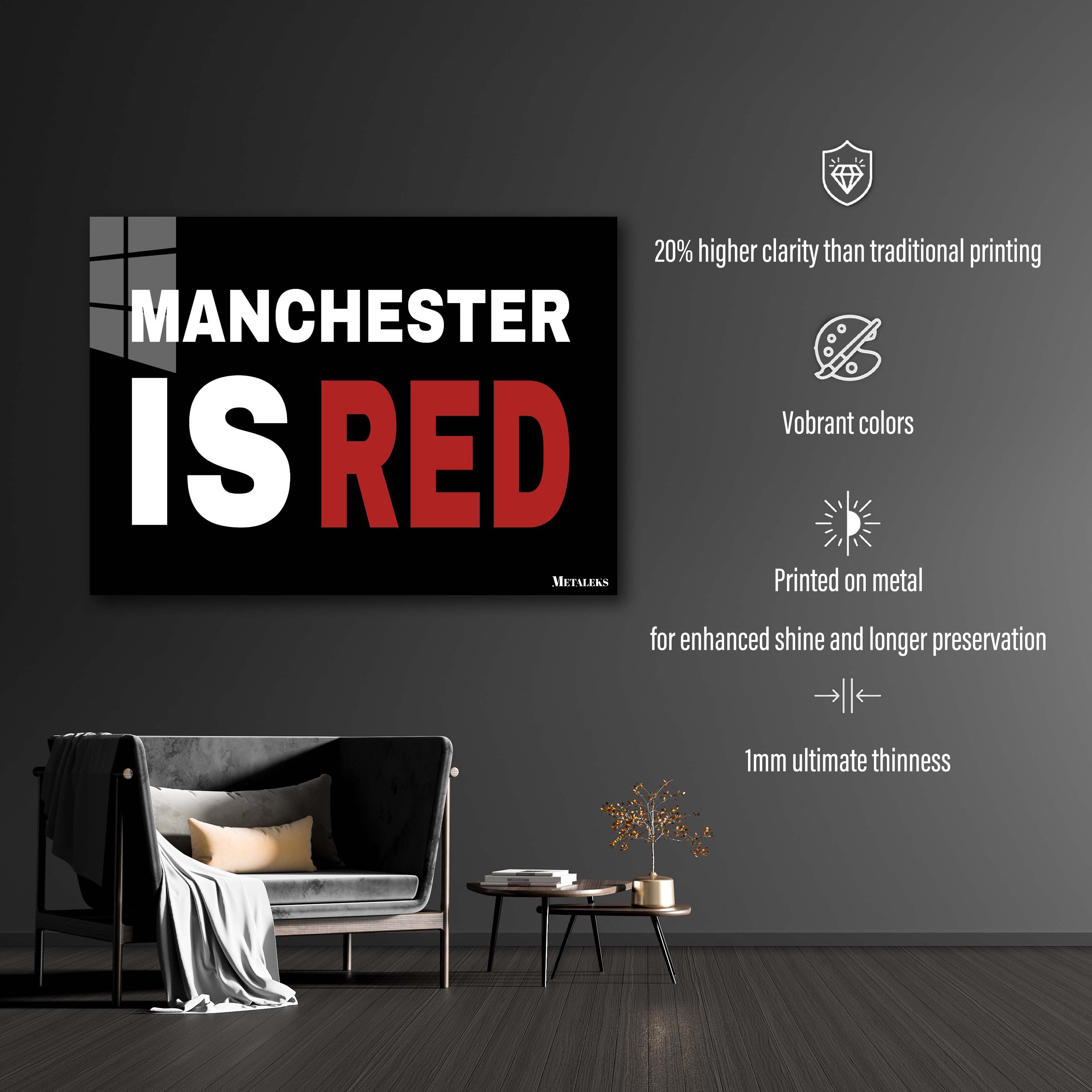 Funny Manchester Is Red-designed by @Wijaki Thaisusuken