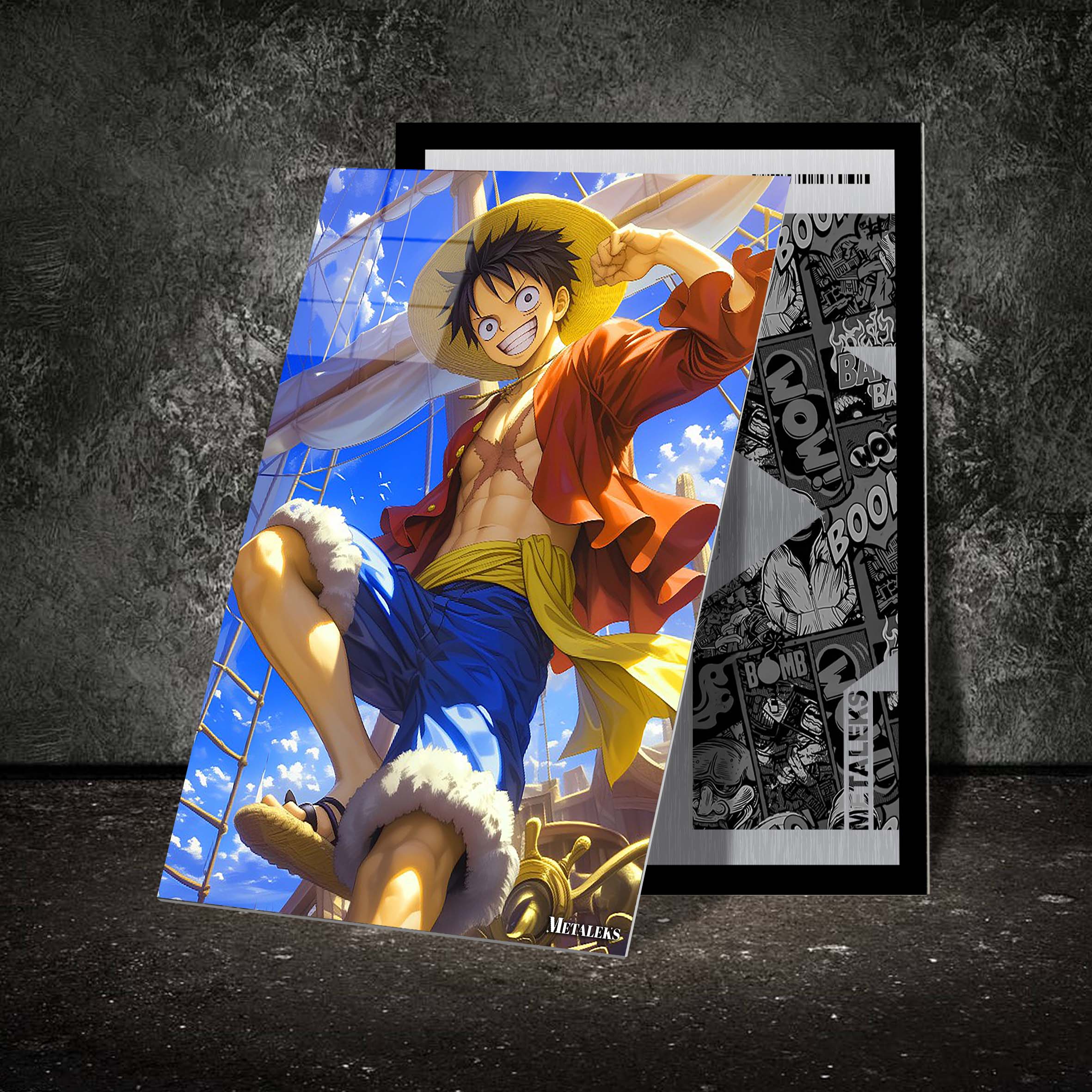 G018 one piece luffy-designed by @GOLD ART