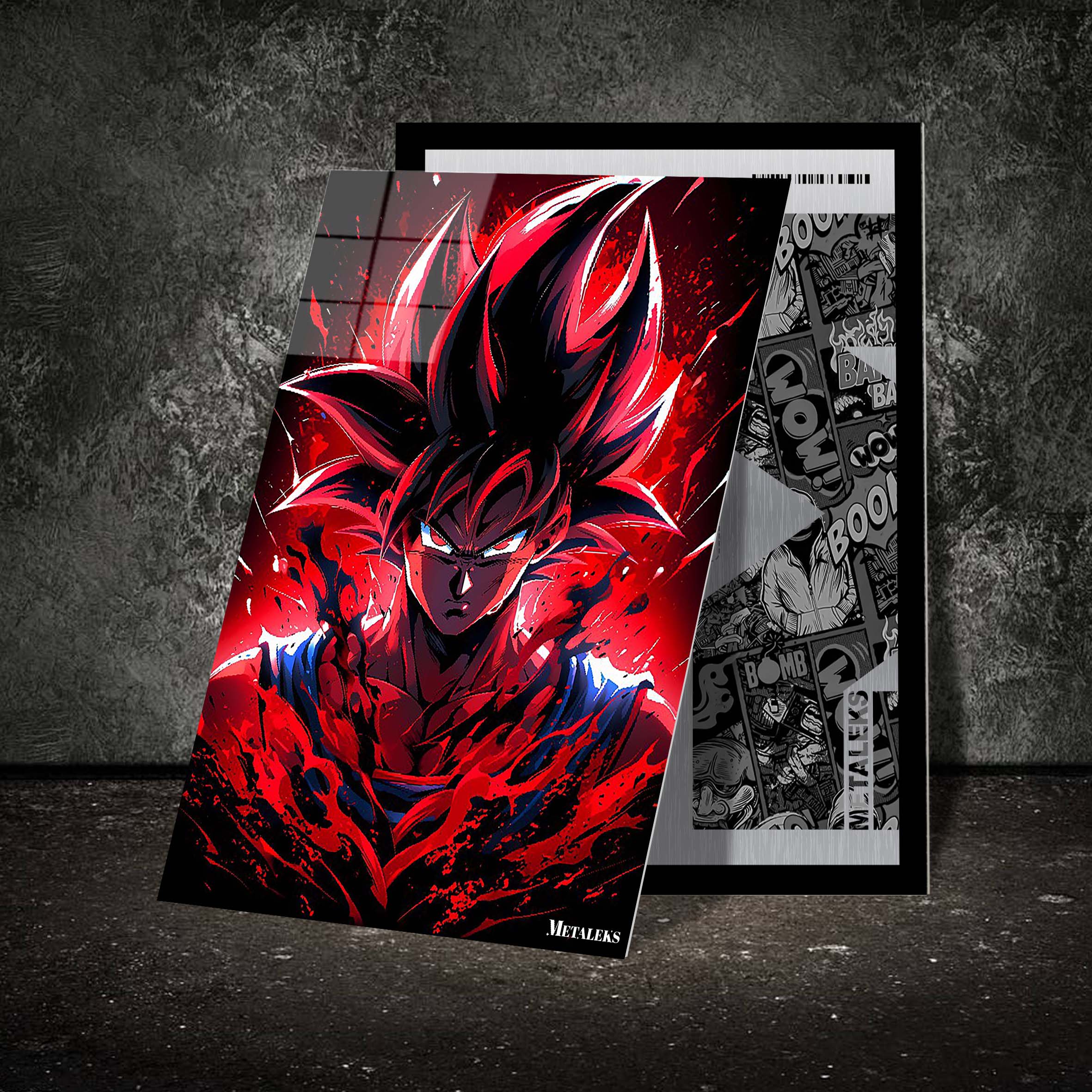 GOKU BLOOD RED 02-designed by @Swee_tiart