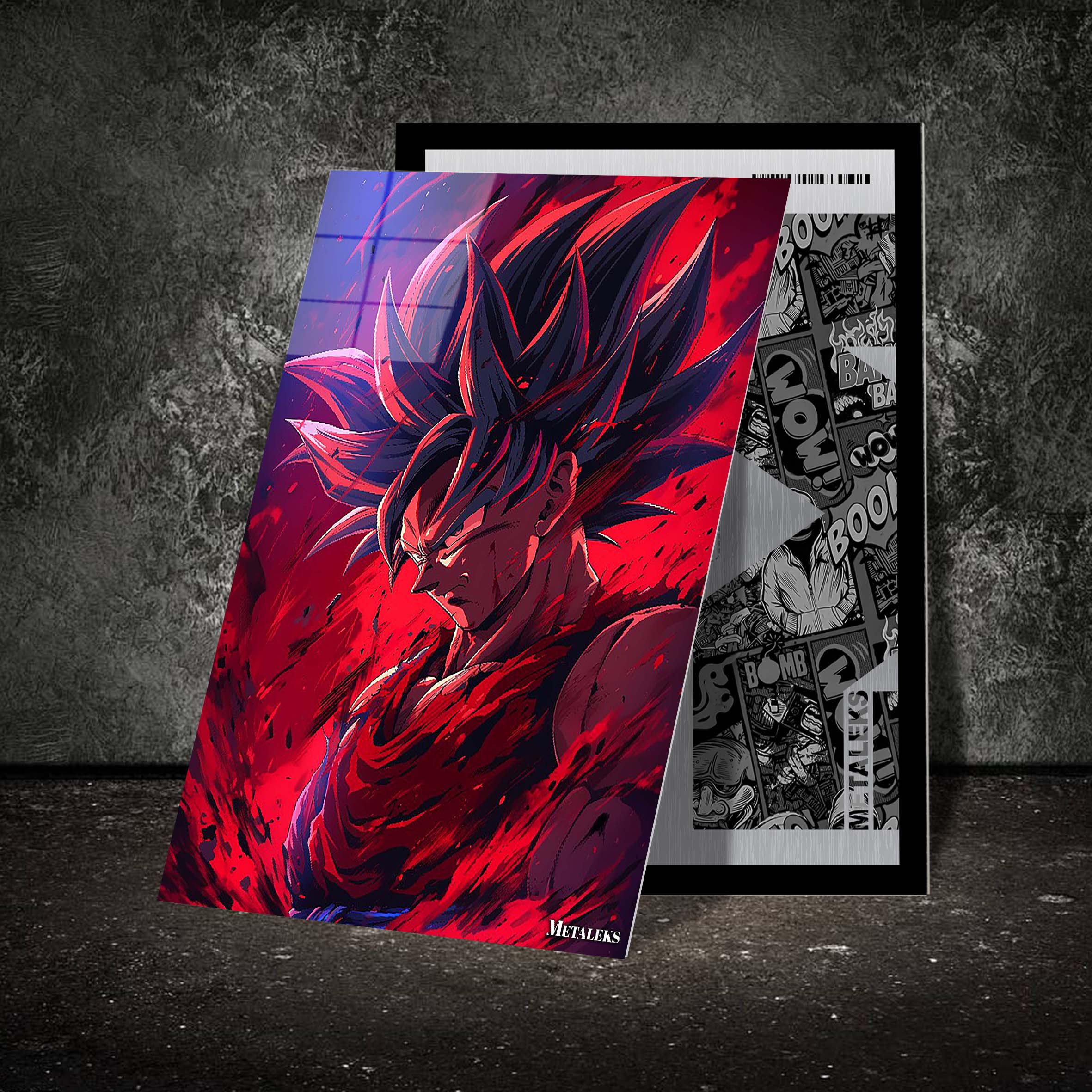 GOKU RED BLOOD-designed by @Swee_tiart