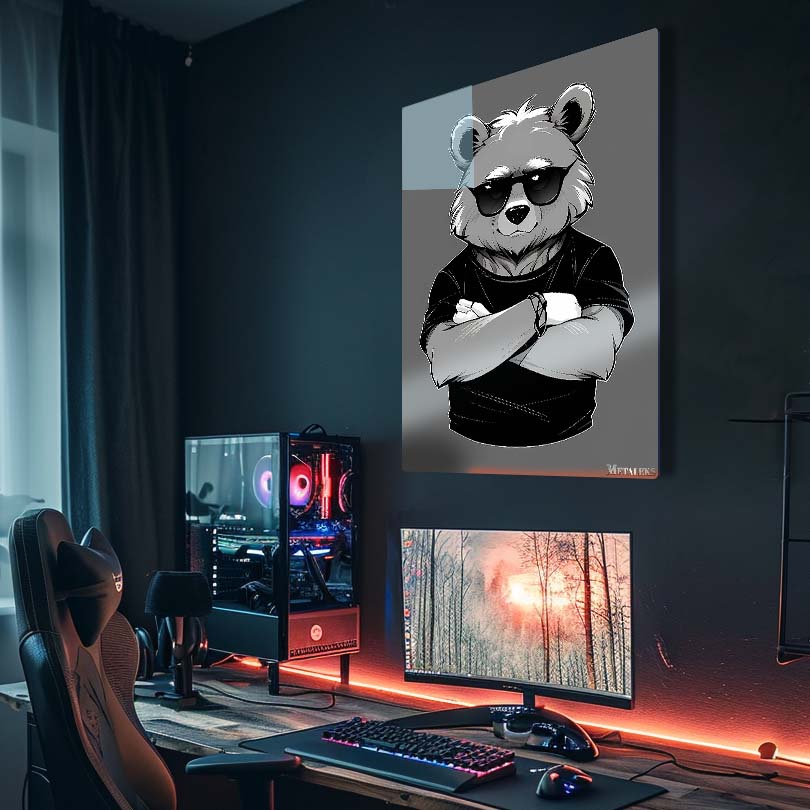 Gangster Bear Artwork