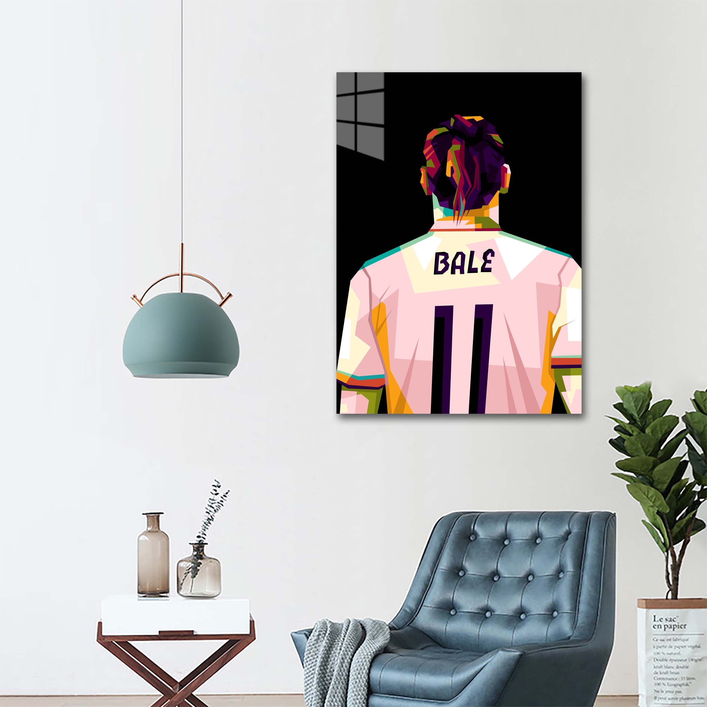 Gareth Bale in fantastic pop art-designed by @Amirudin kosong enam