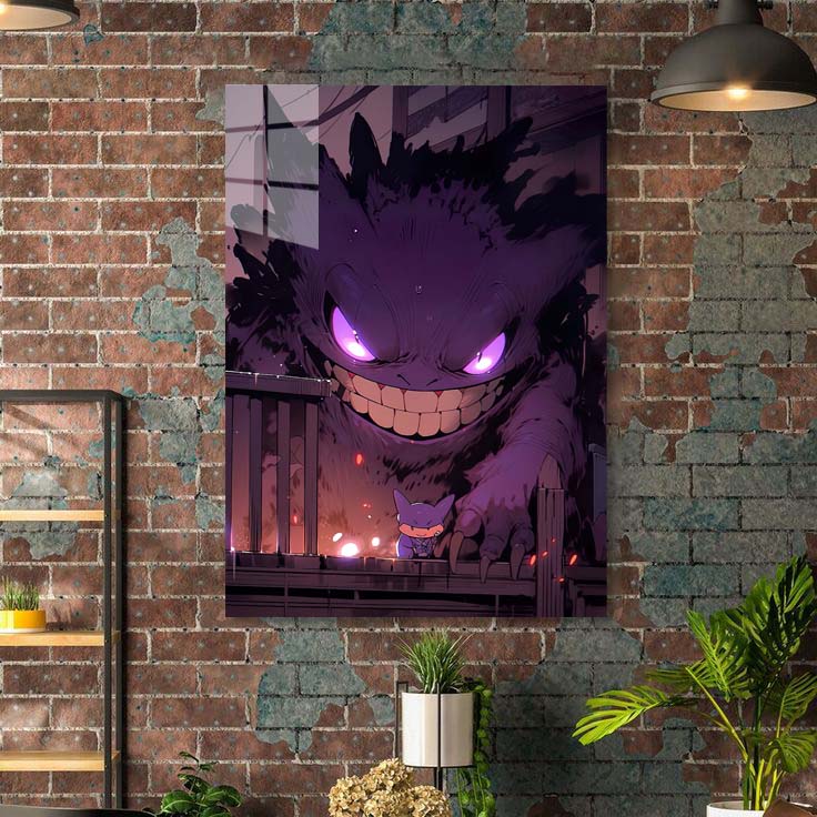 Gengar Ghost-designed by @An other Mid journey