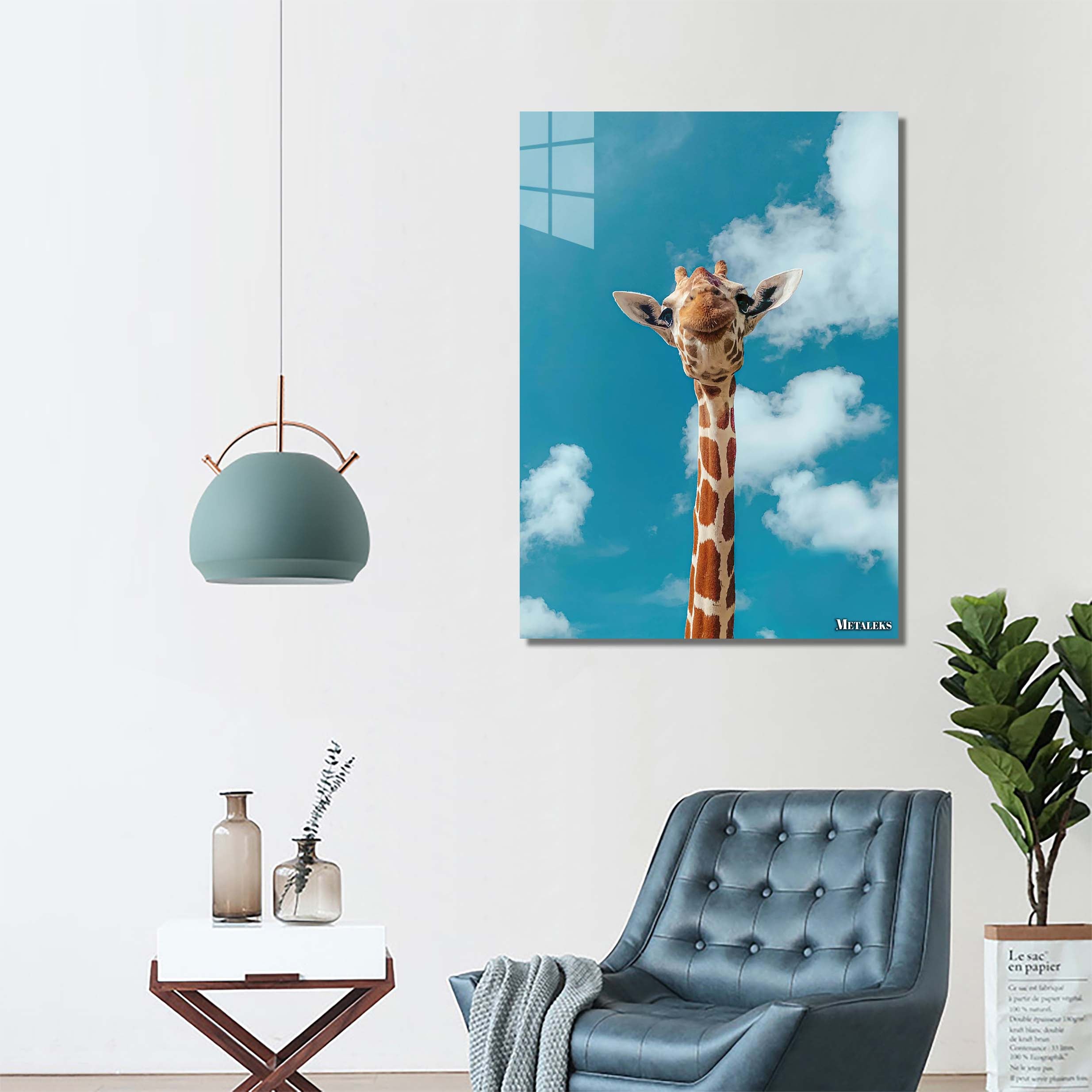 Giraffe Portrait-designed by @Wijaki Thaisusuken