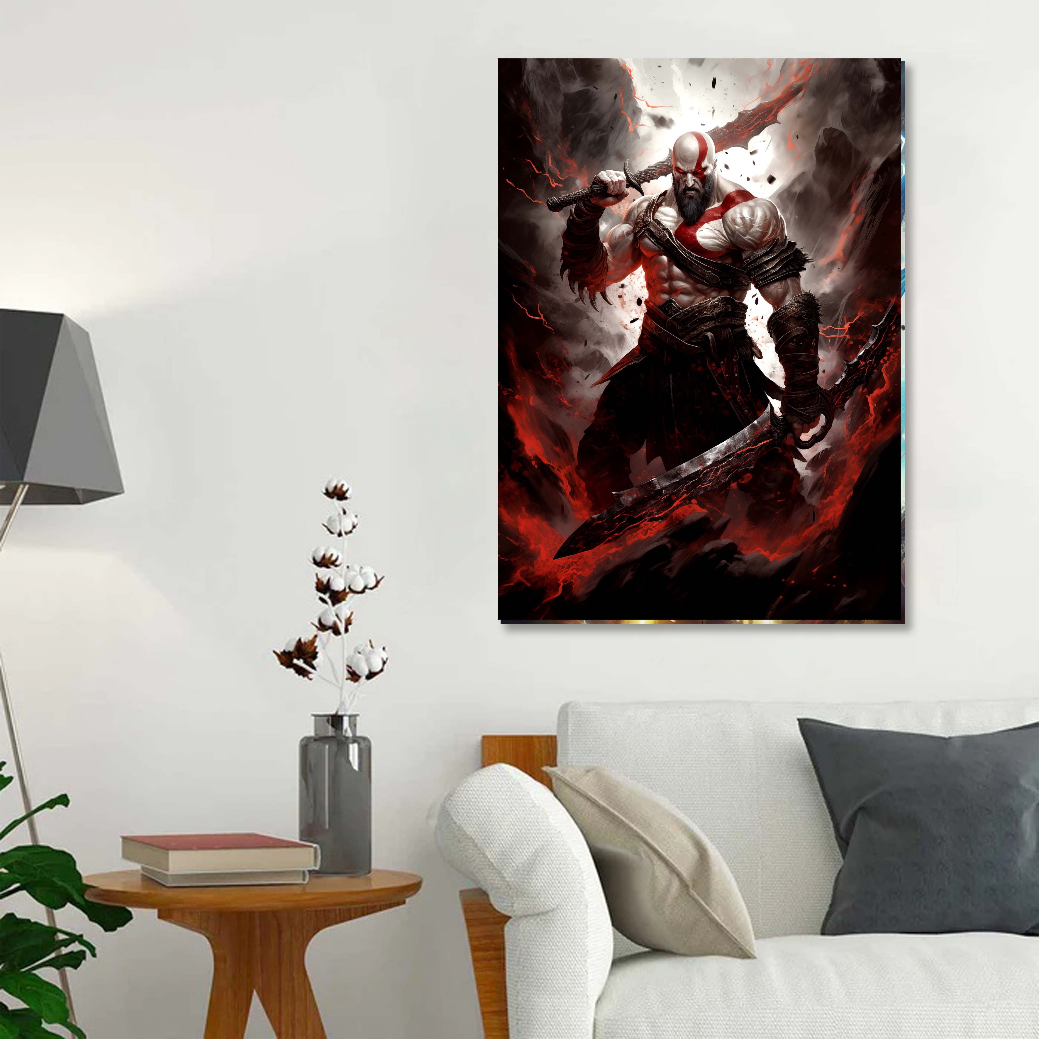 God of War Kratos-designed by @Fluency Room