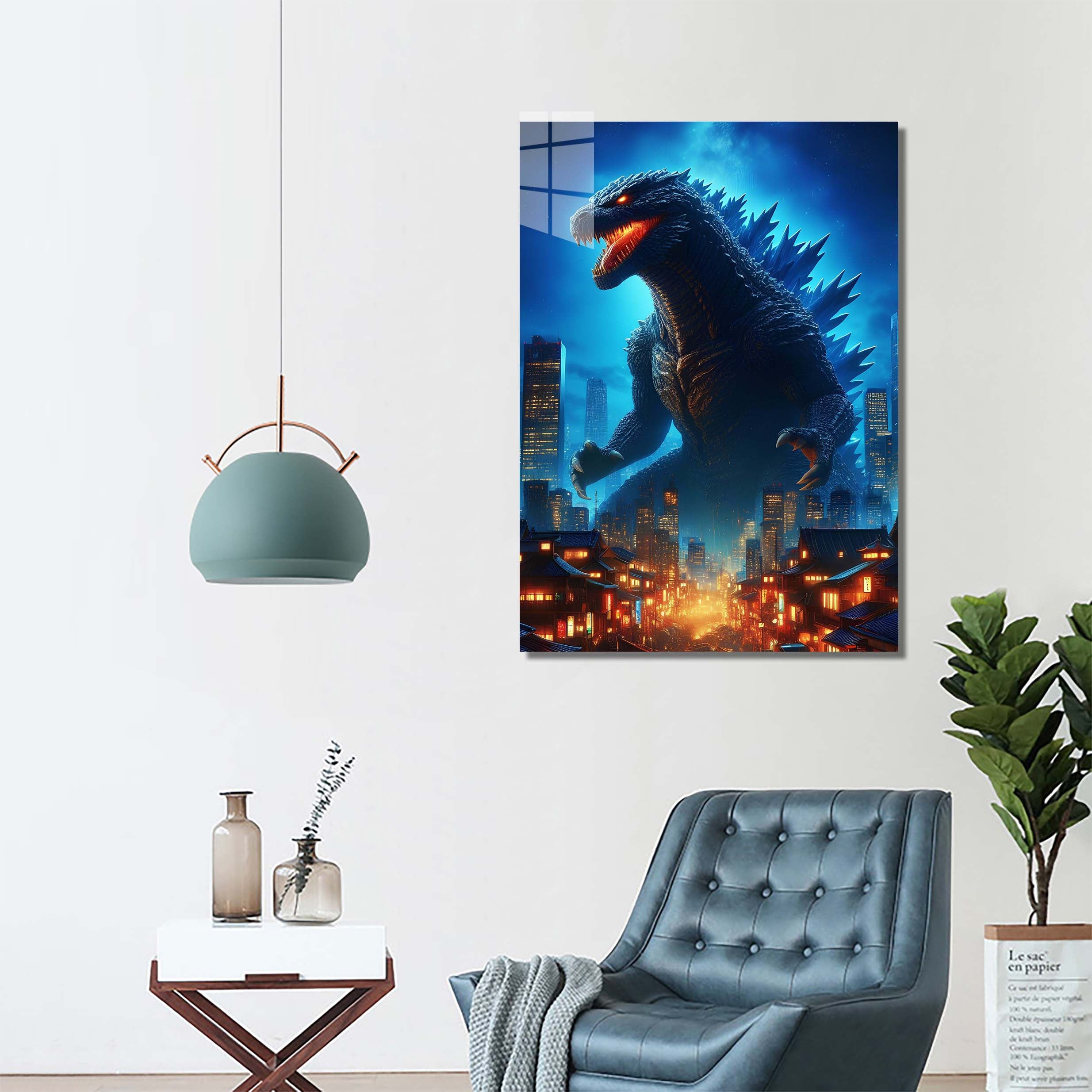 Godzilla in town-designed by @RITVIK TAKKAR