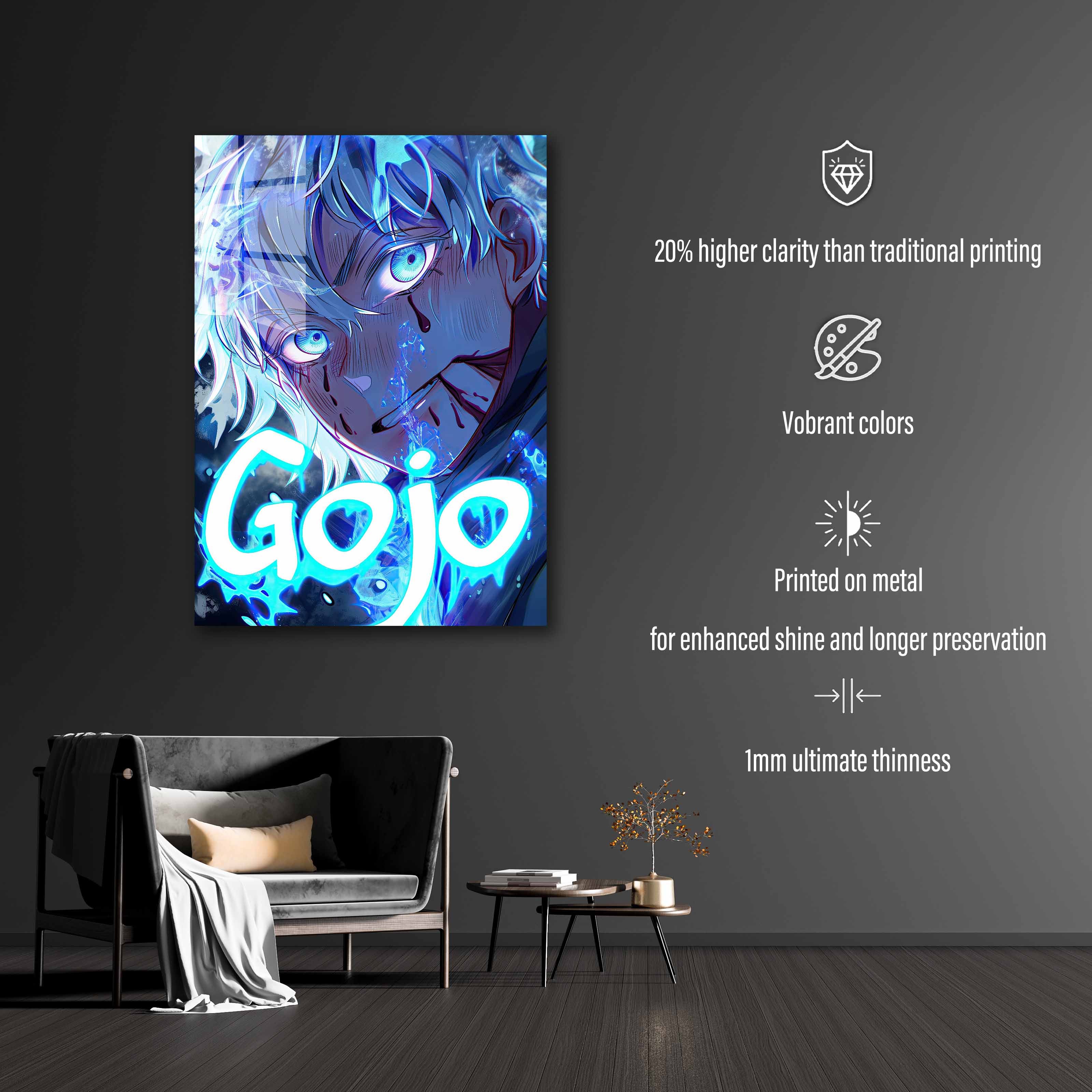 Gojo ConceptArt from jujutsu kaisen 3-designed by @Silentheal