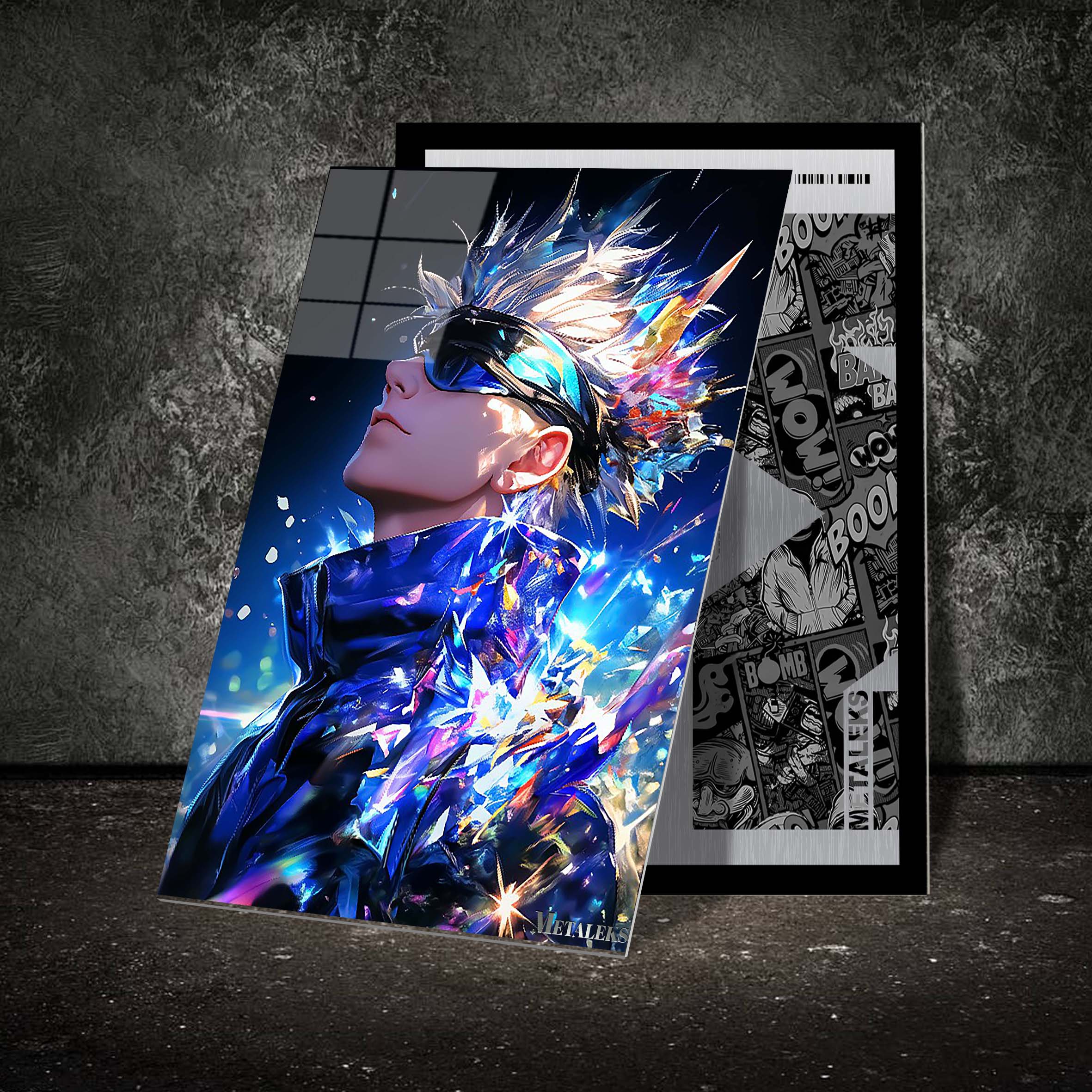 Gojo Satoru Elegant Crystal | Jujutsu Kaisen-designed by @Genio Art