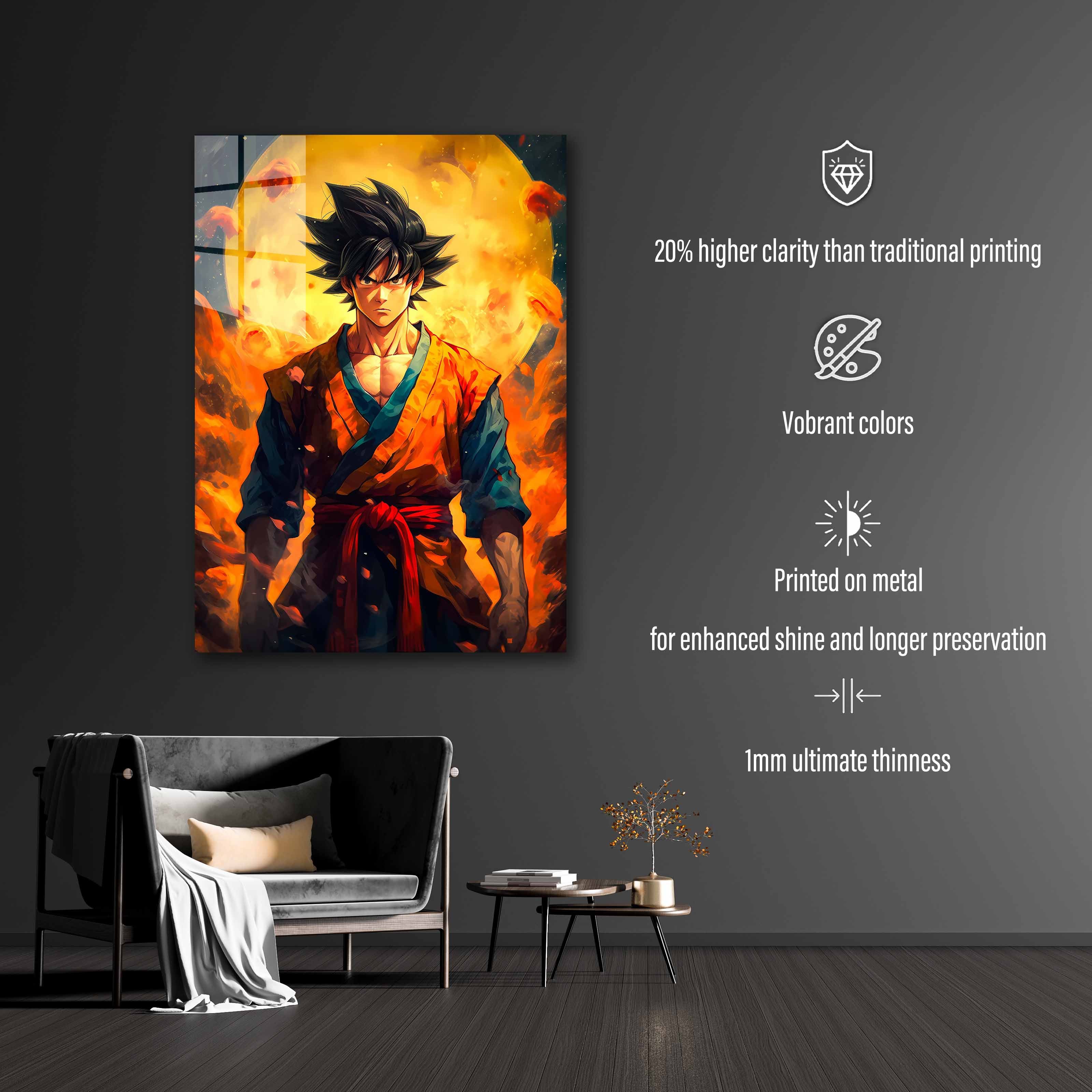 Goku - Dragon Ball - Young Master-designed by @flux_ani