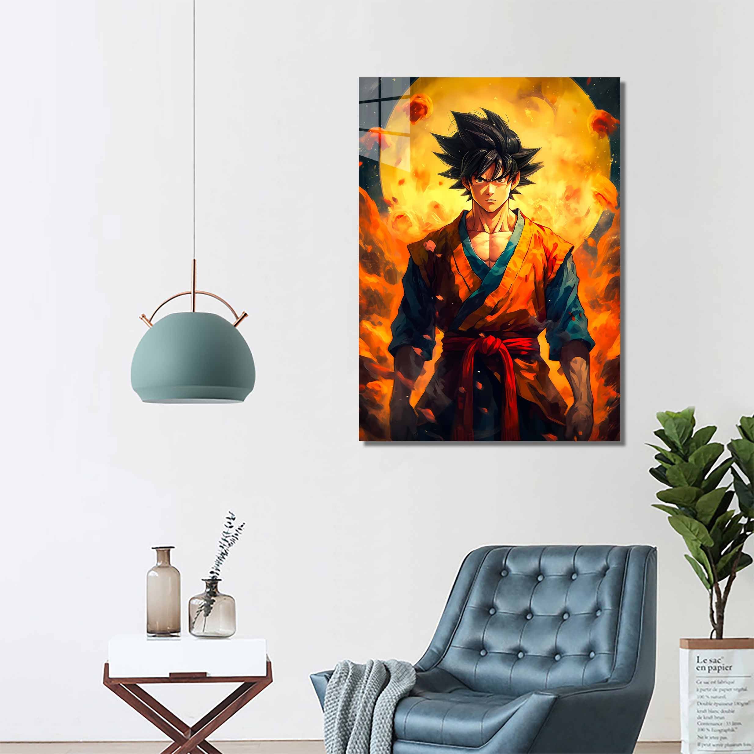 Goku - Dragon Ball - Young Master-designed by @flux_ani