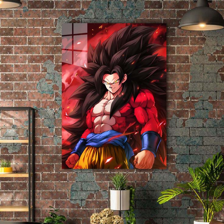 Goku - Super Saiyan 4 -Artwork by @EosVisions