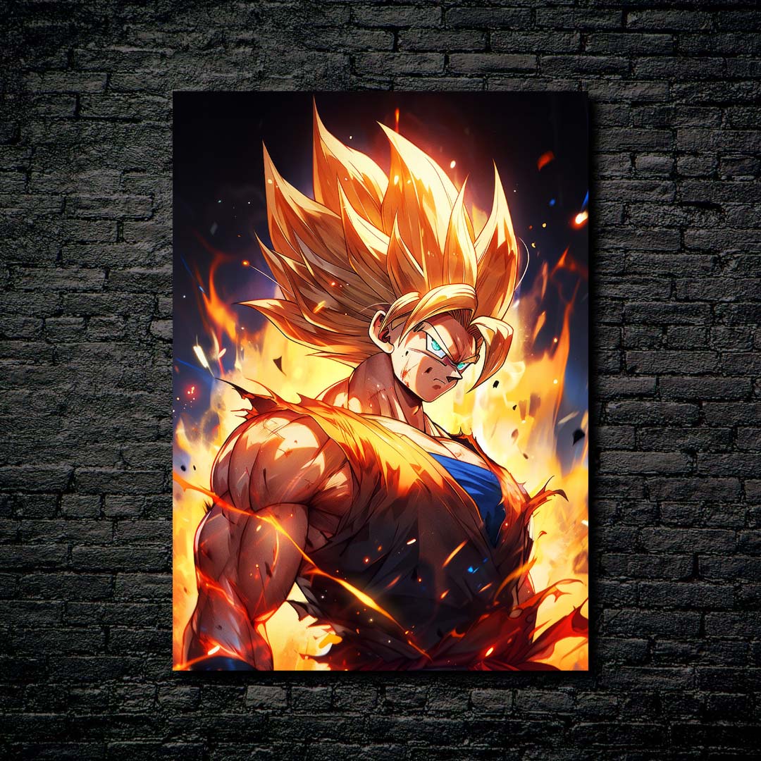 Goku - Super Saiyan -designed by @EosVisions