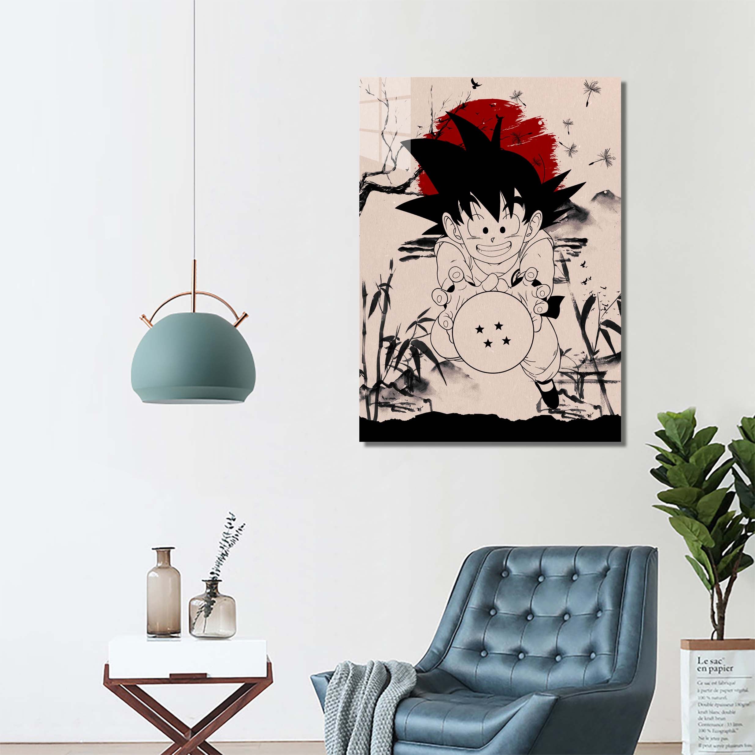 Goku Dragon Ball Japanese Art