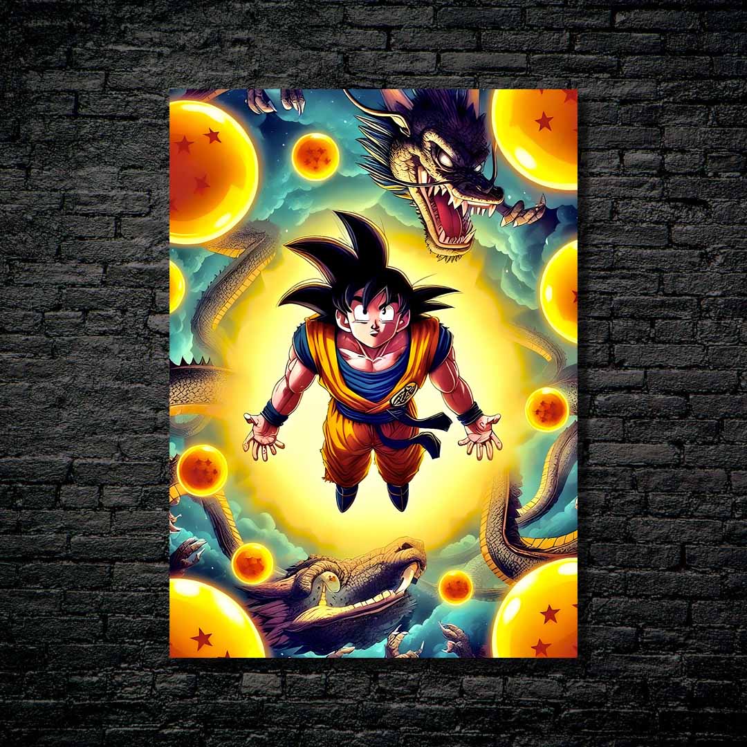 Goku Dragon Ball Z #2-designed by @DarkJay AI