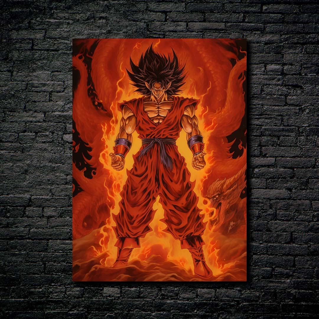 Goku  Dragon  Ball-designed by @WATON CORET