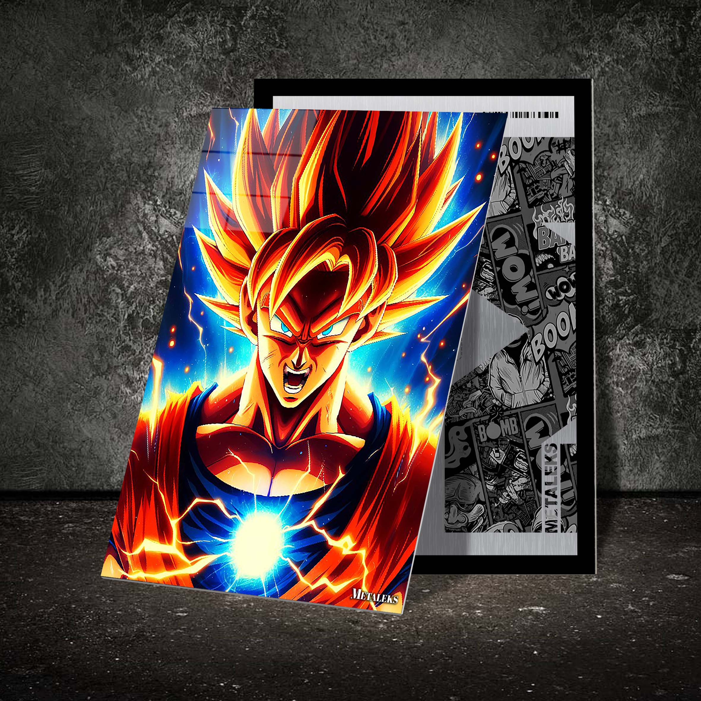 Goku Face-designed by @Boogets