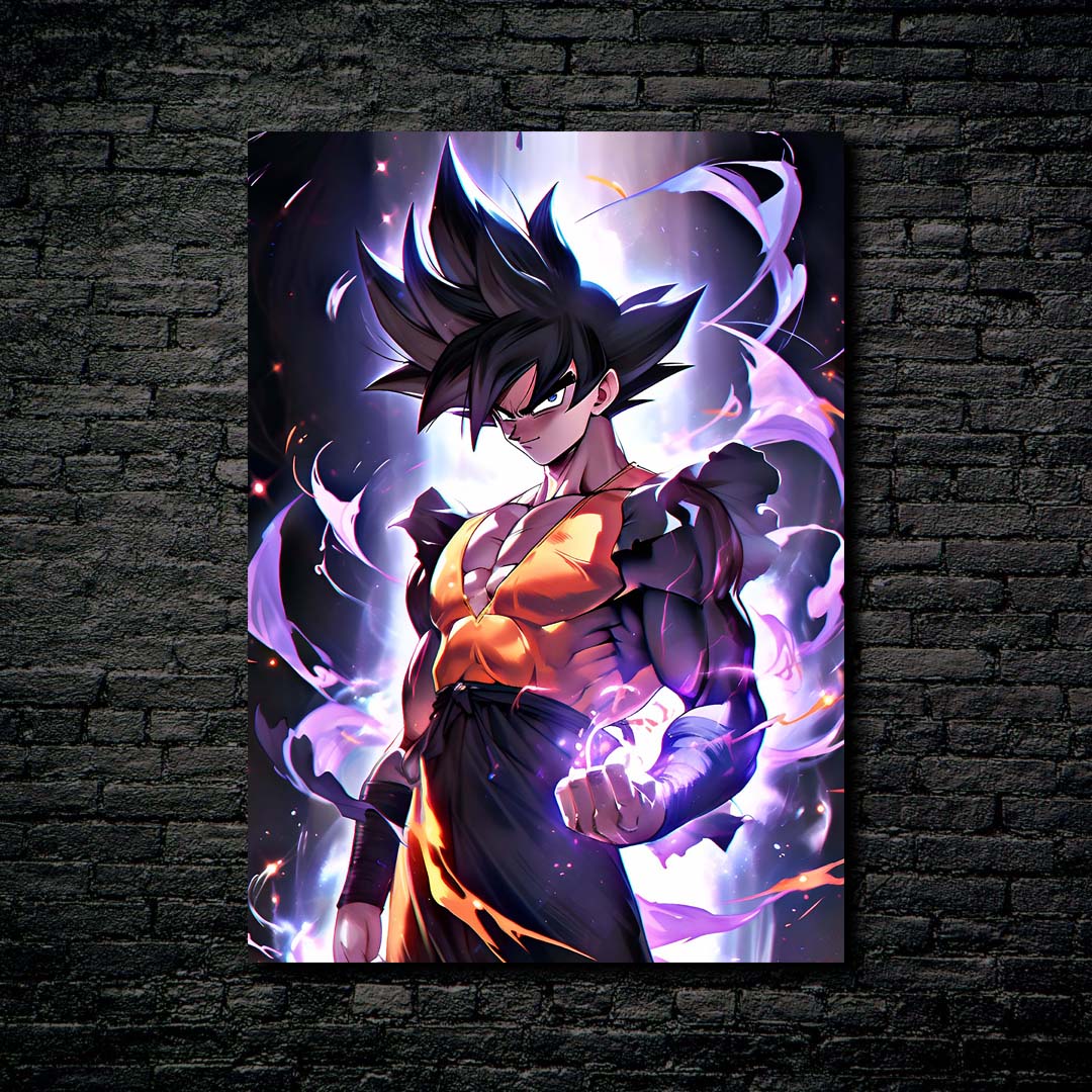 Goku From DBZ Anime -designed by @Vid_M@tion