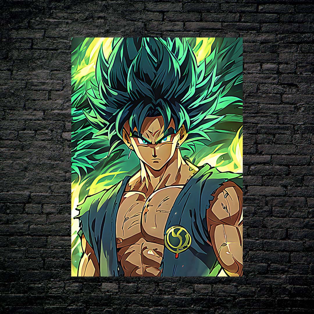 Goku Hair Green-designed by @Hamka Risha