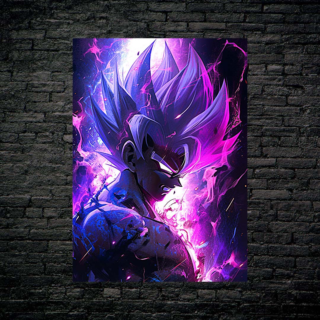 Goku Lightning Purple-designed by @Hamka Risha