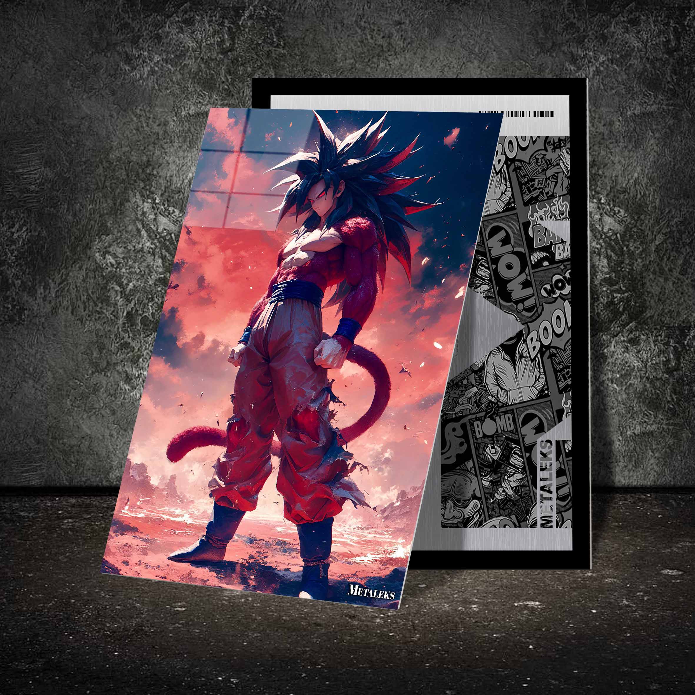 Goku Super Saiyan 4 - 3-designed by @Artfinity