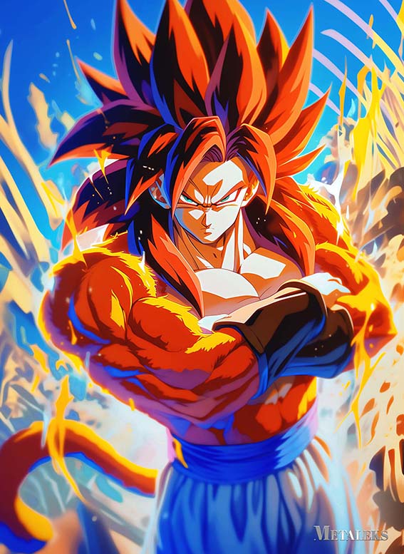 Goku Super Saiyan 4 _ Dragon Ball GT