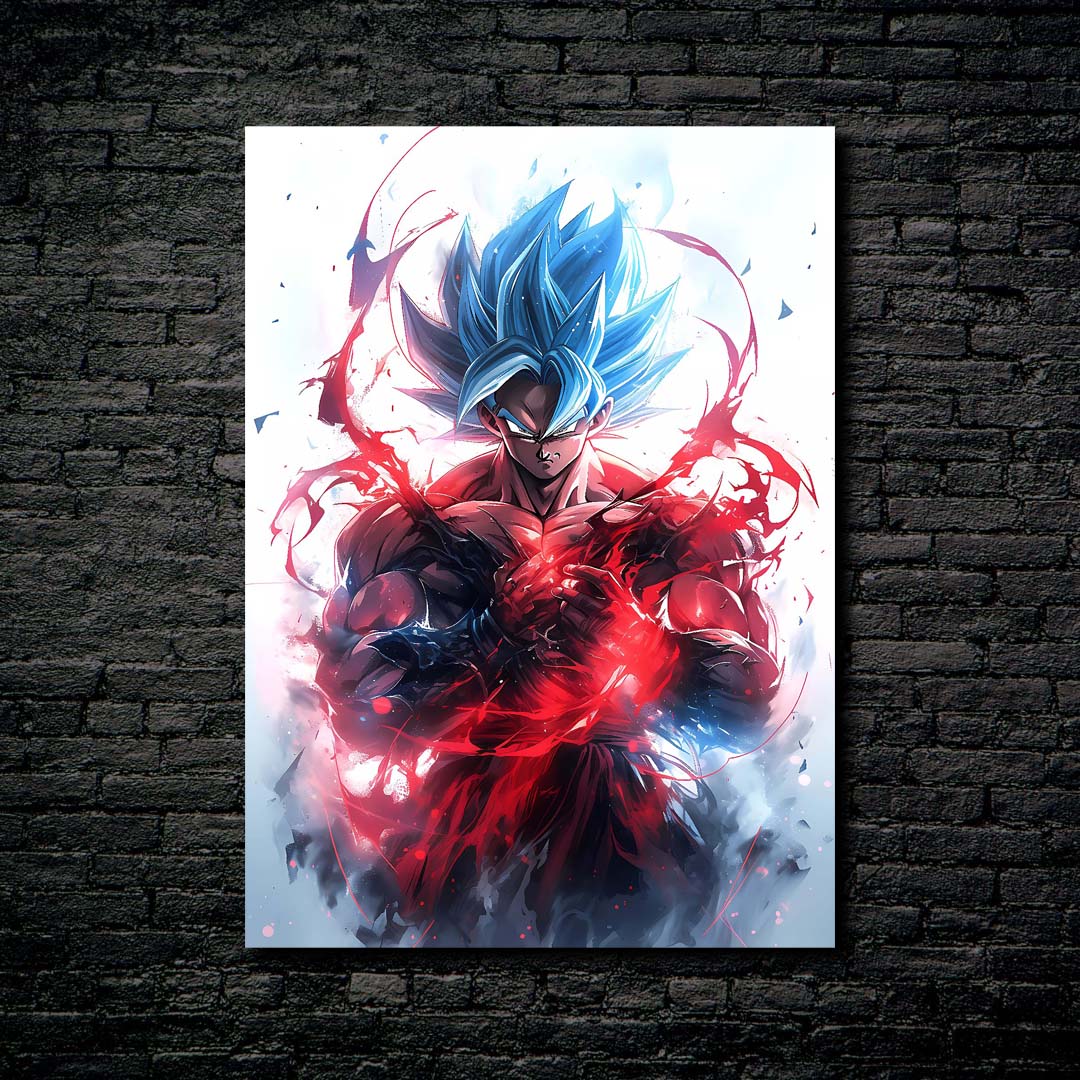 Goku Super Saiyan blue-designed by @Eric Van