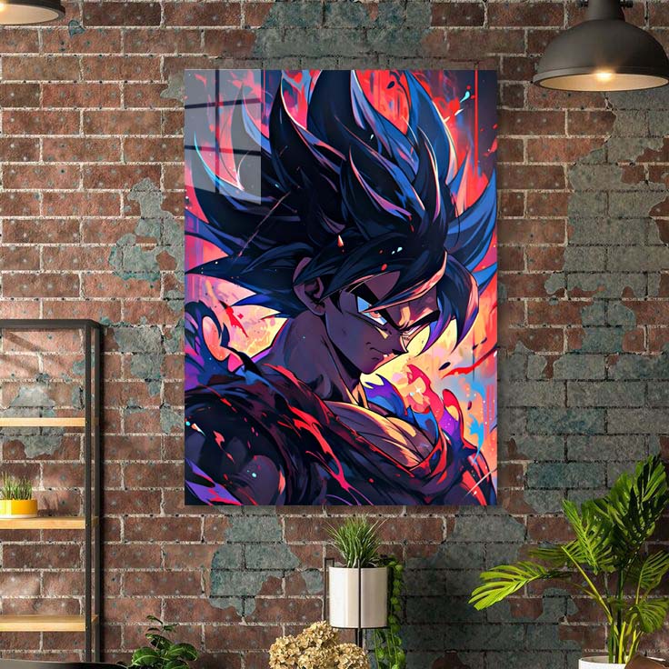 Goku from Dragon Ball Z anime-designed by @Vid_M@tion