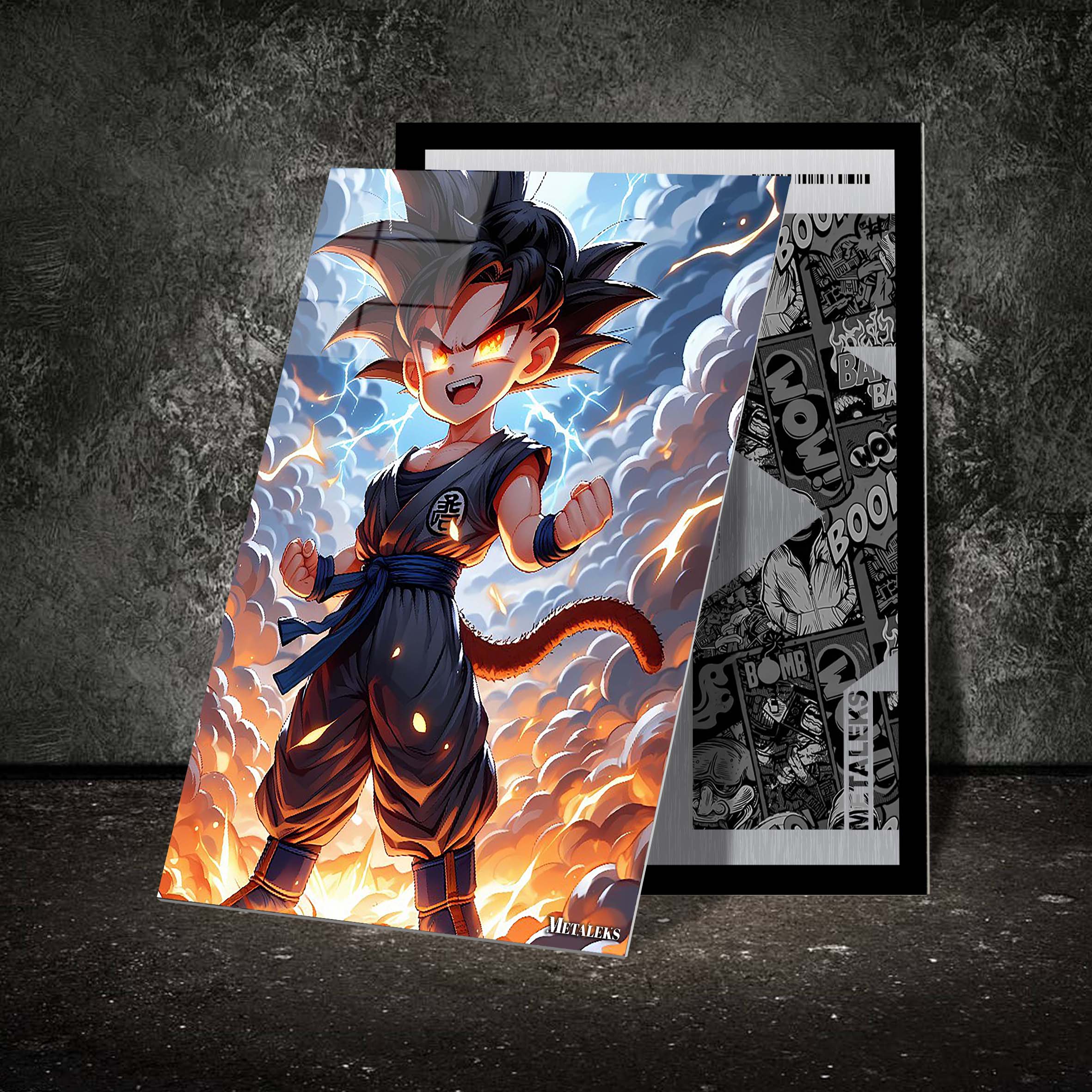 Goku the Supreme Warrior-designed by @Lucifer Art2092