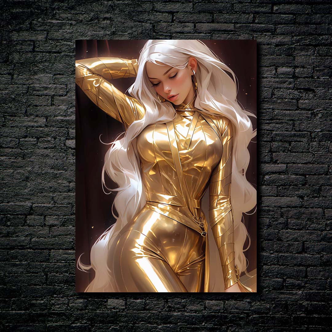 Golden girl-designed by @MarianaMA
