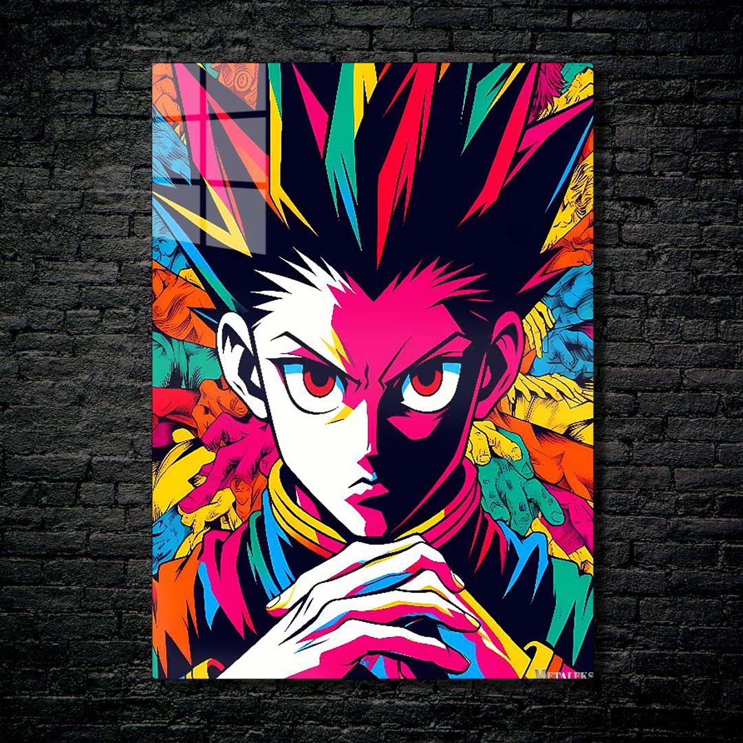 Gon Freecss Pop Art-Artwork by @Lucifer Art2092