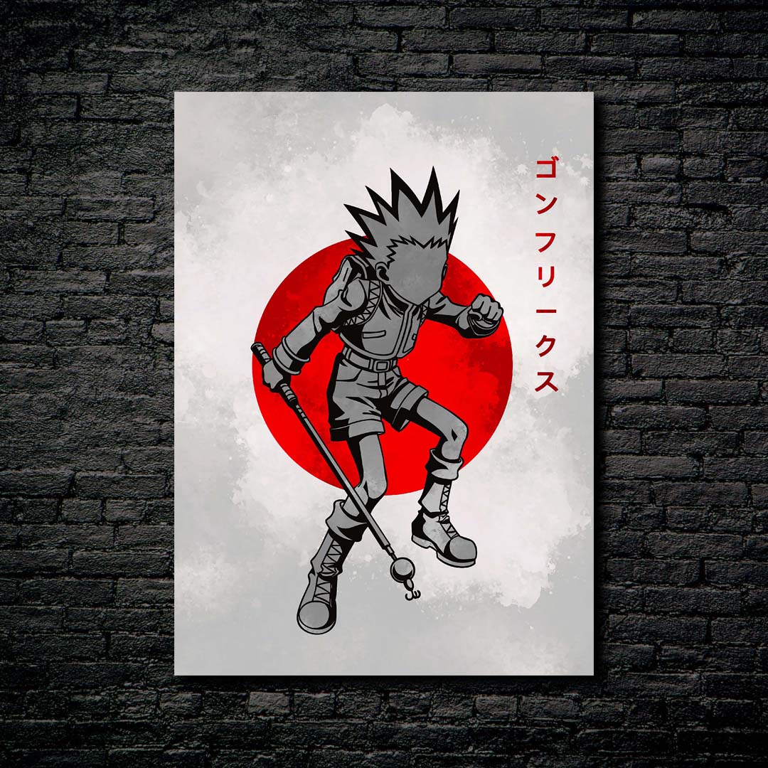 Gon Japanese-designed by @My Kido Art