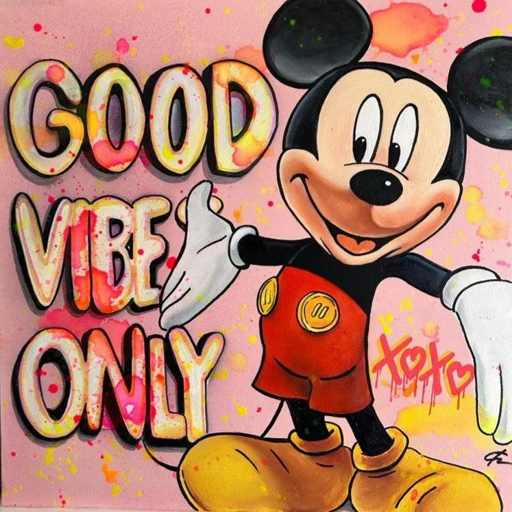 Good Vibes Only- ARTWORK BY Fabrizio Ceccarelli